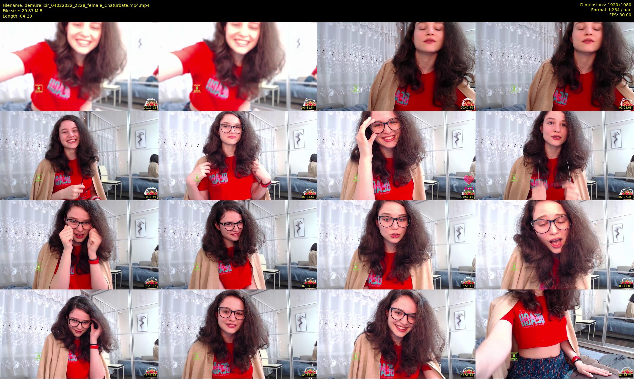 demurelixir — 5 minute Chaturbate female cam show recording, 1080p, Feb 4, 2022