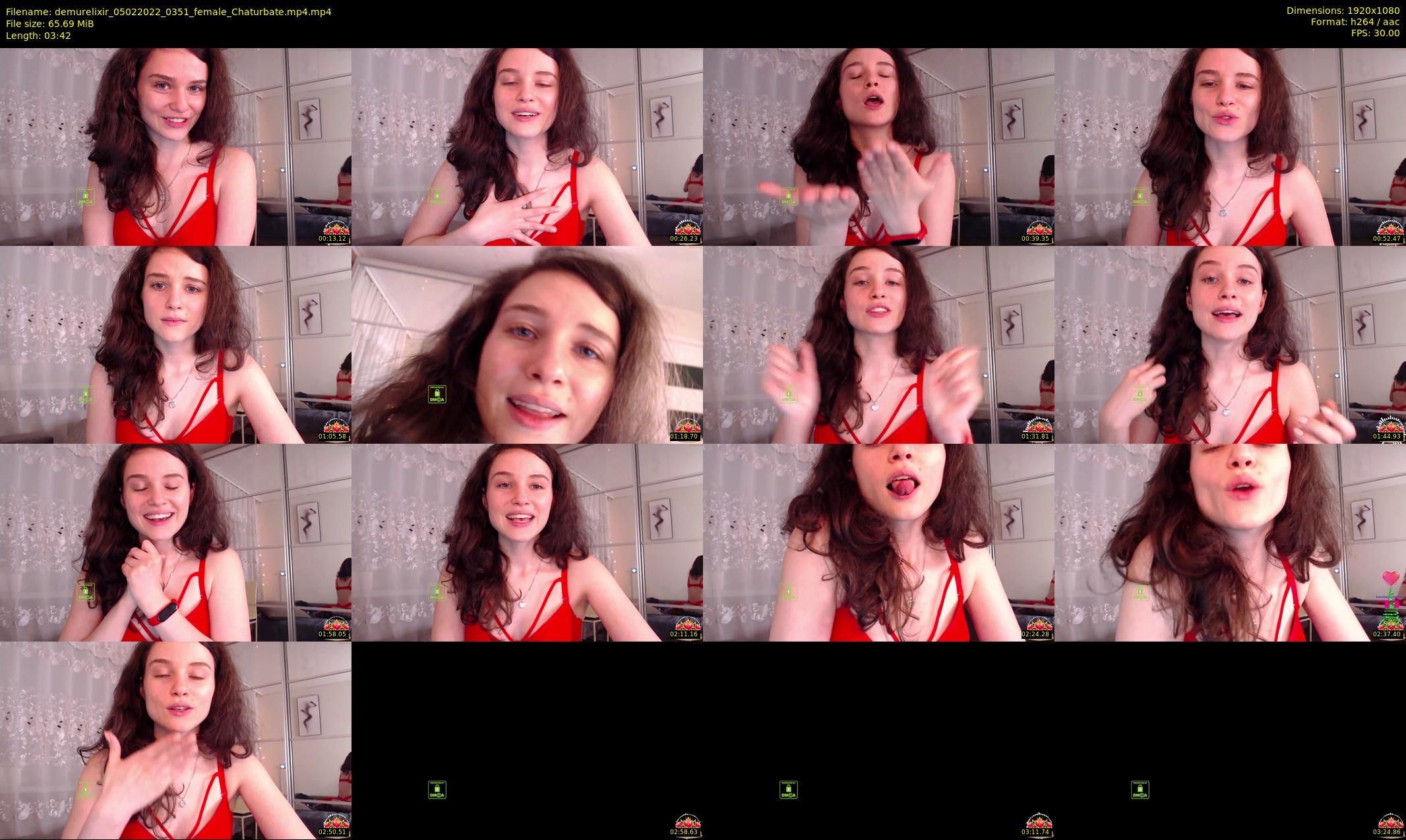 demurelixir — 4 minute Chaturbate female cam show recording, 1080p, Feb 5, 2022