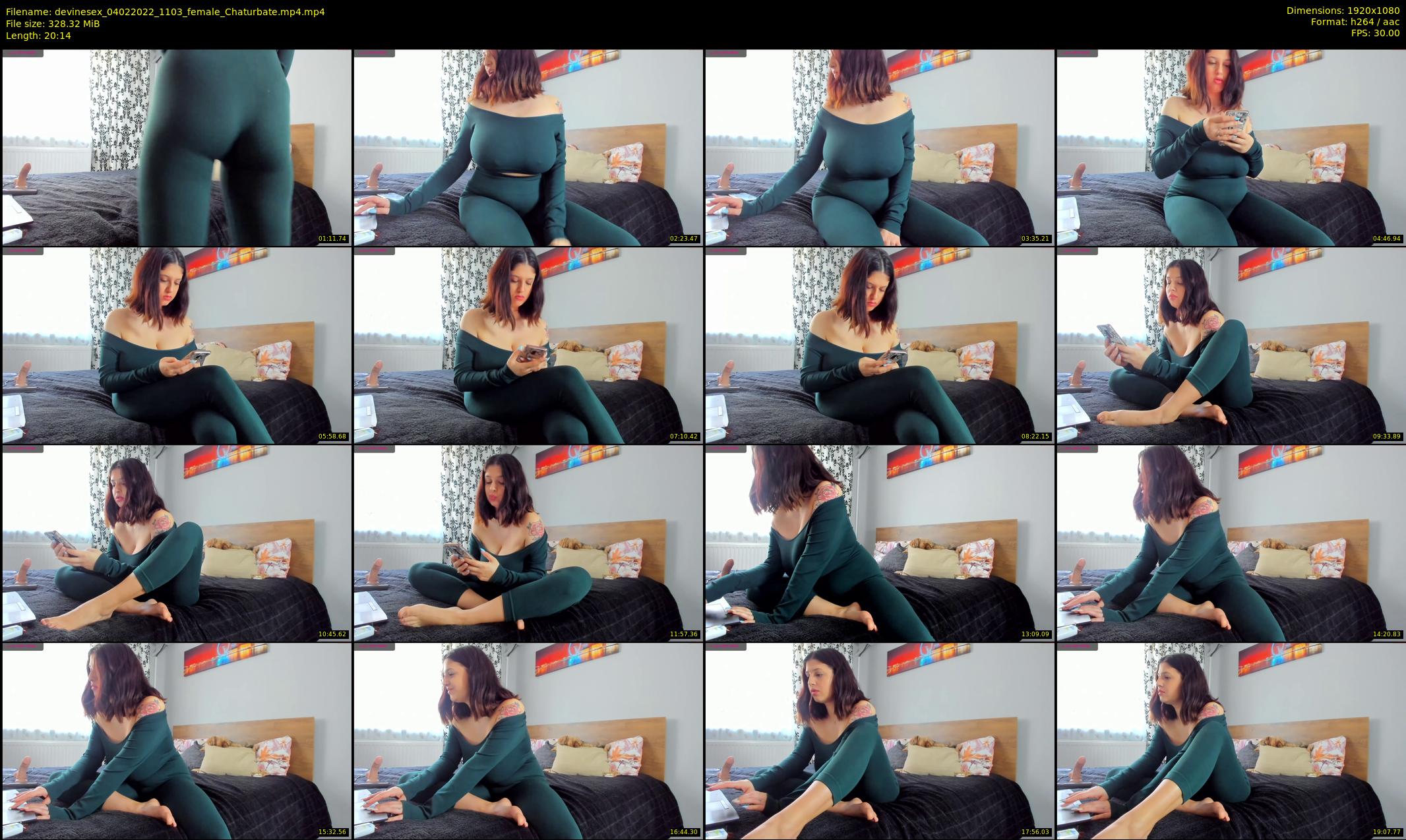 devinesex — 21 minute Chaturbate female cam show recording, 1080p, Feb 4, 2022