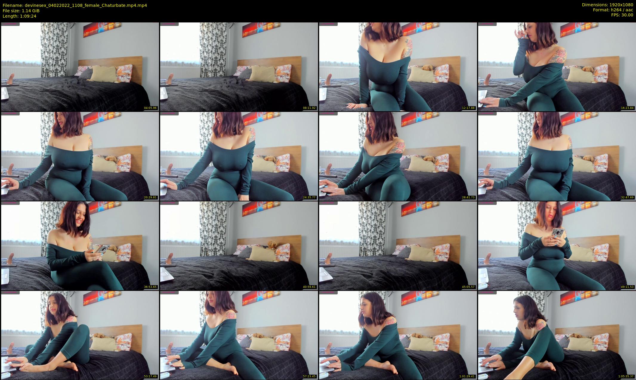 devinesex — 70 minute Chaturbate female cam show recording, 1080p, Feb 4, 2022
