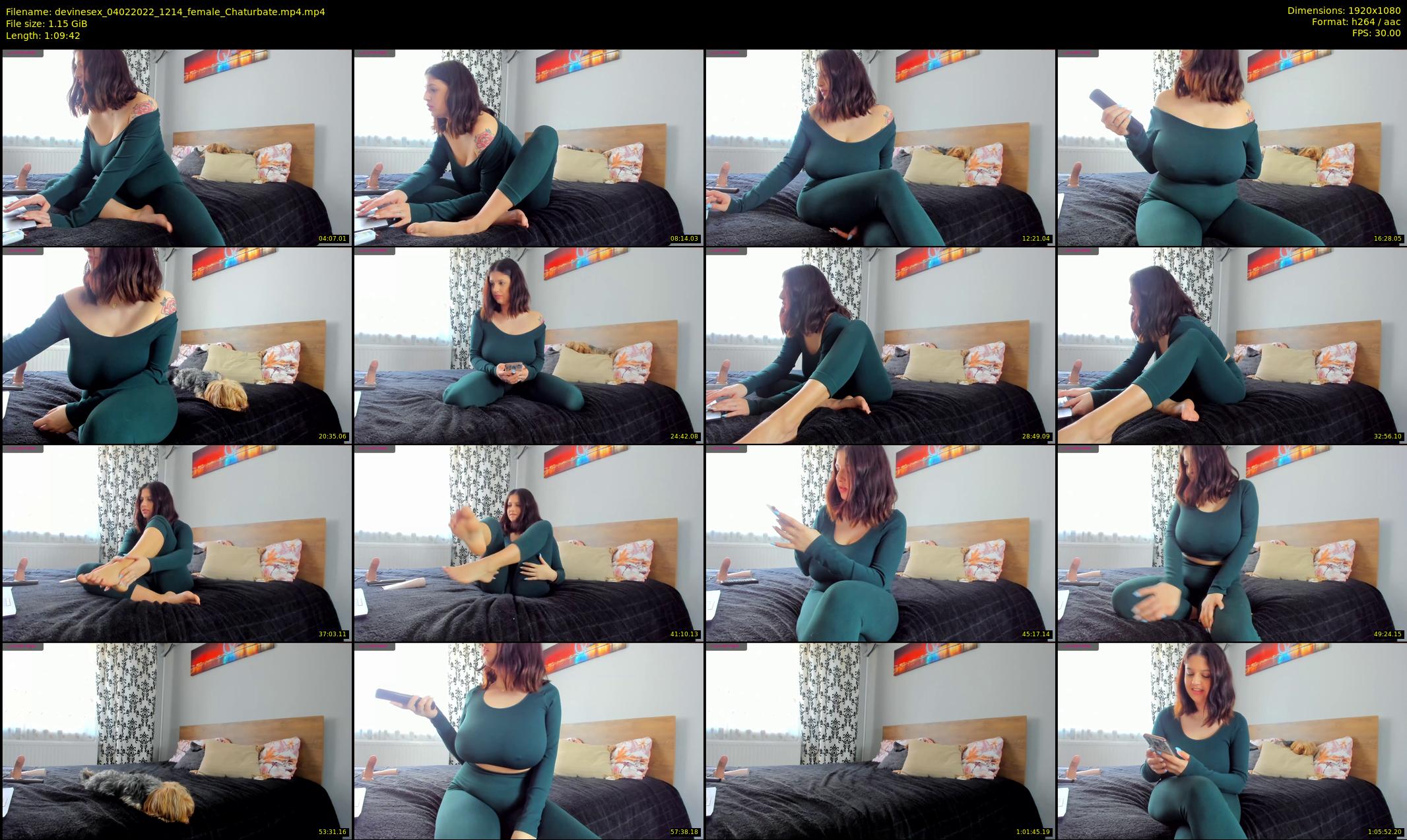 devinesex — 70 minute Chaturbate female cam show recording, 1080p, Feb 4, 2022
