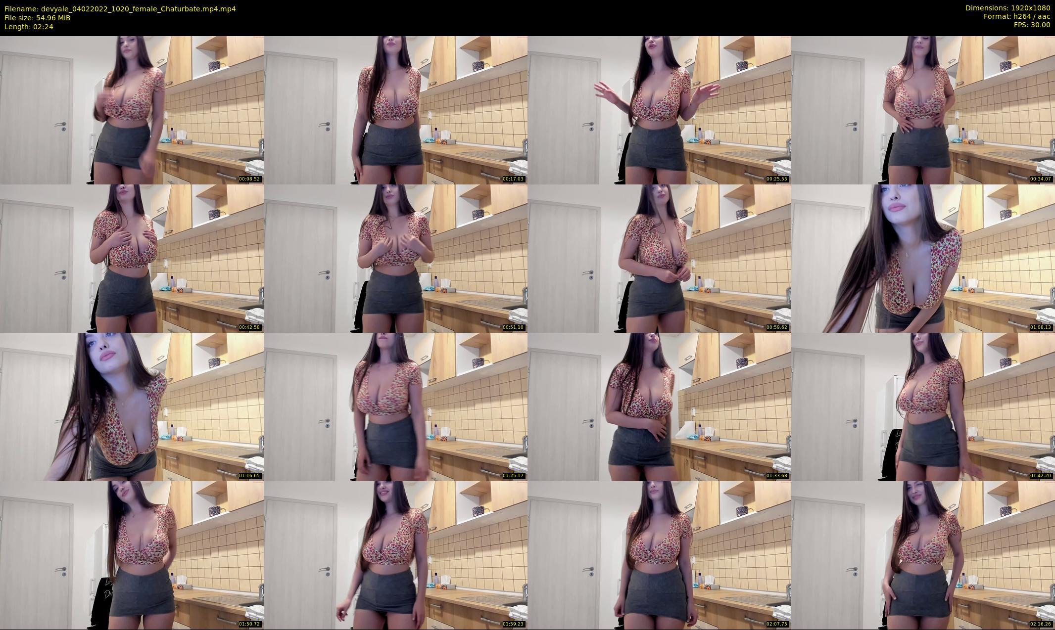 devyale — 3 minute Chaturbate female cam show recording, 1080p, Feb 4, 2022