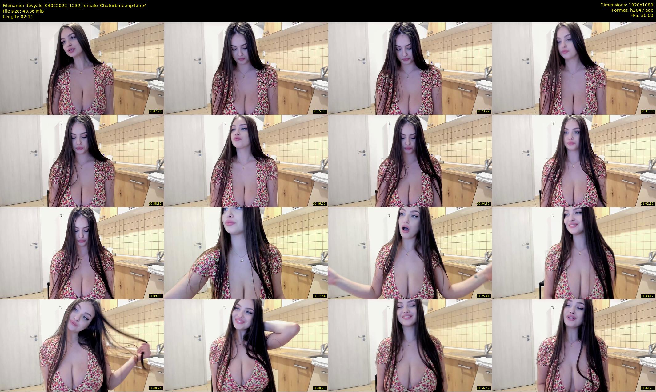 devyale — 3 minute Chaturbate female cam show recording, 1080p, Feb 4, 2022