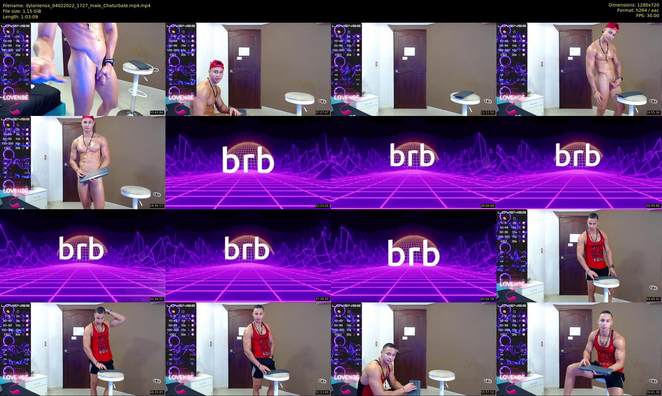 dylanlenox — 64 minute Chaturbate male cam show recording, 720p, Feb 4, 2022