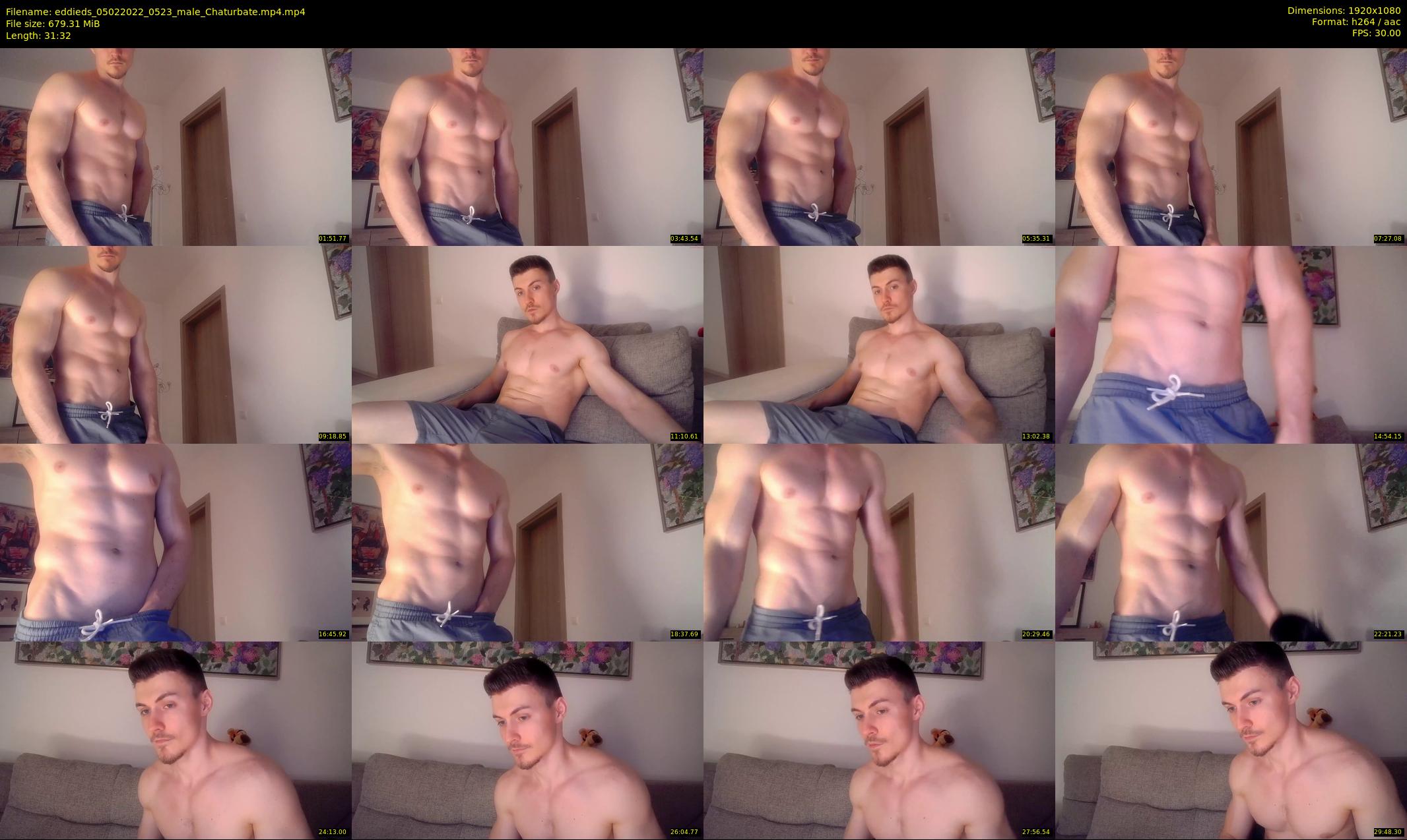 eddieds — 32 minute Chaturbate male cam show recording, 1080p, Feb 5, 2022