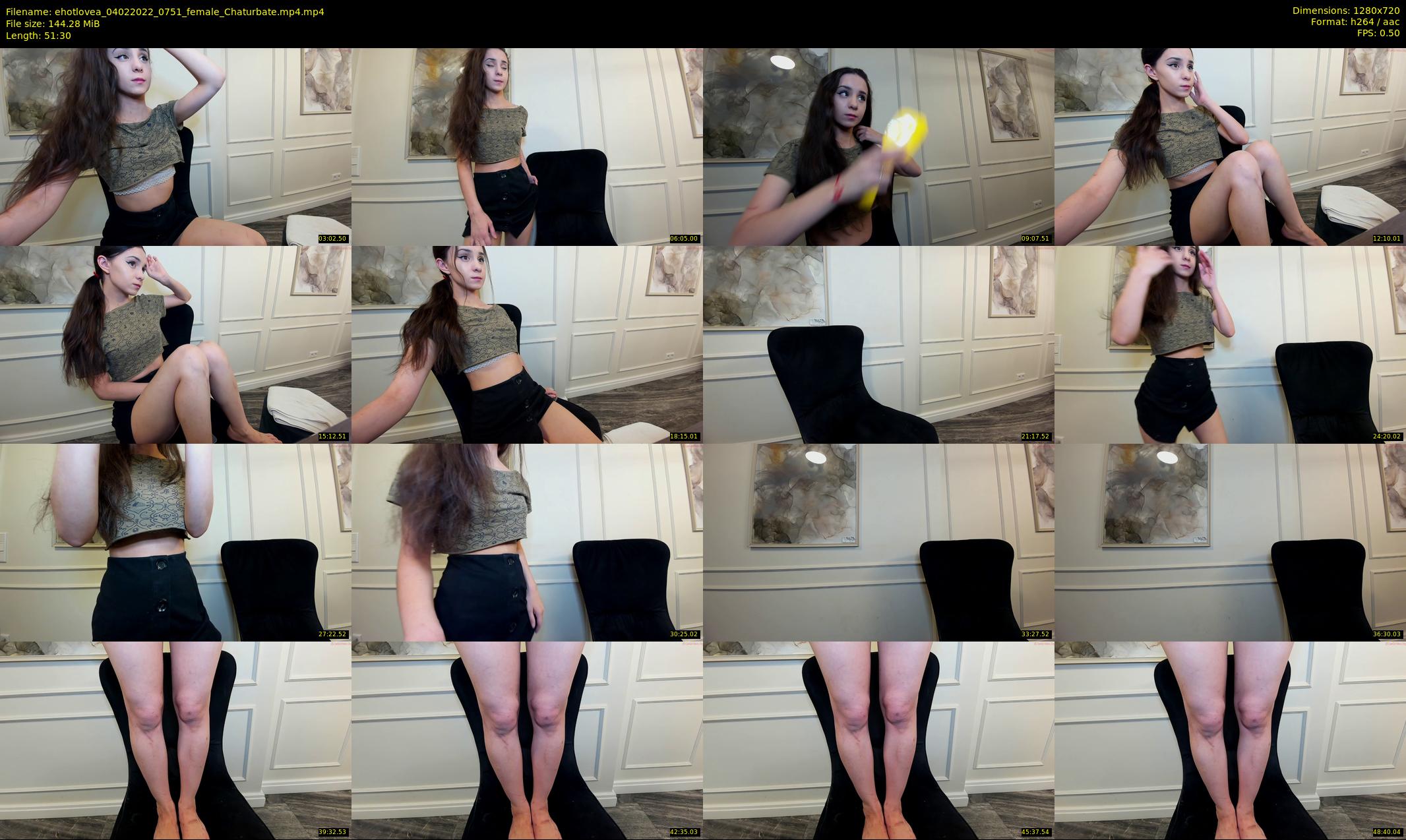 ehotlovea — 52 minute Chaturbate female cam show recording, 720p, Feb 4, 2022