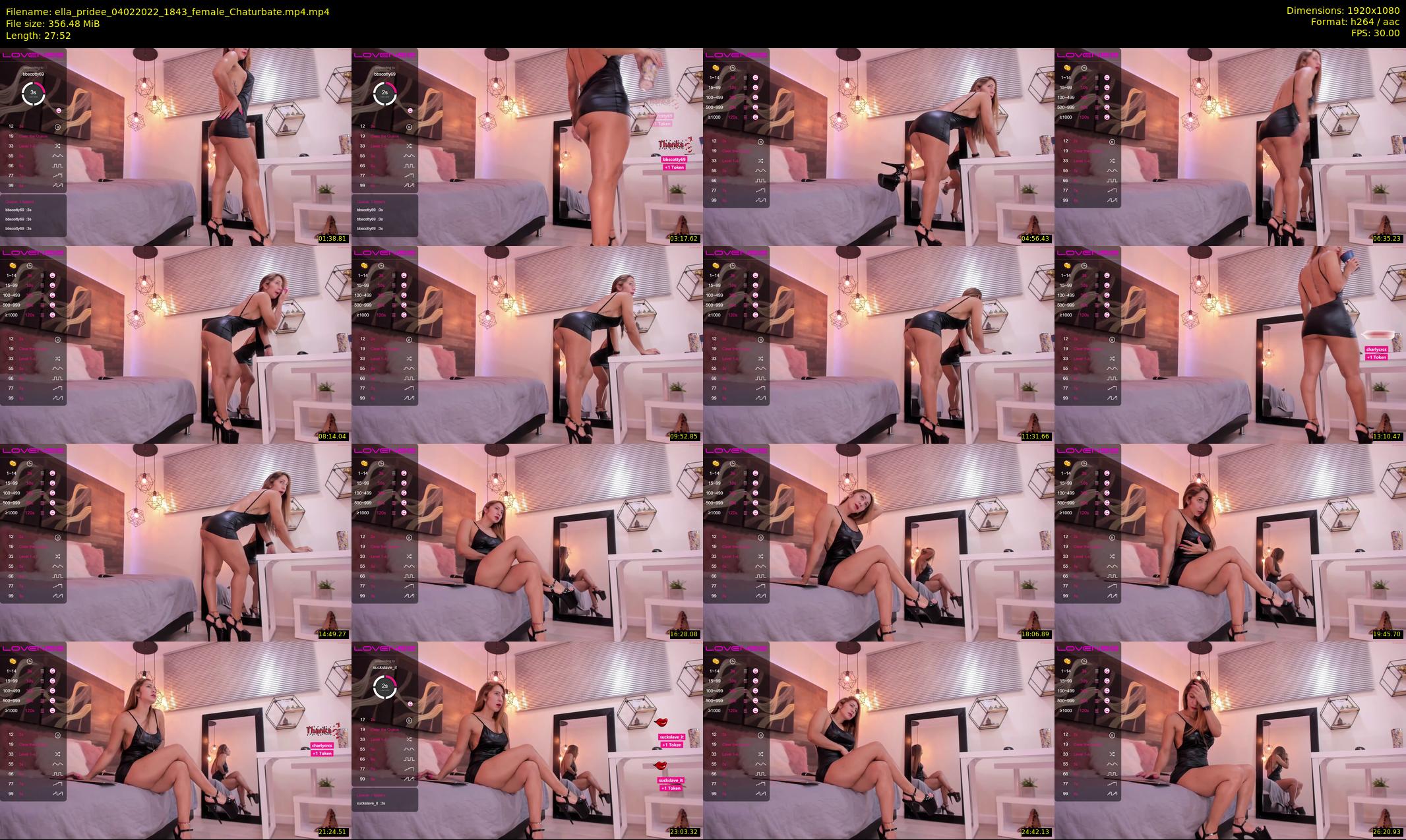 ella_pridee — 28 minute Chaturbate female cam show recording, 1080p, Feb 4, 2022