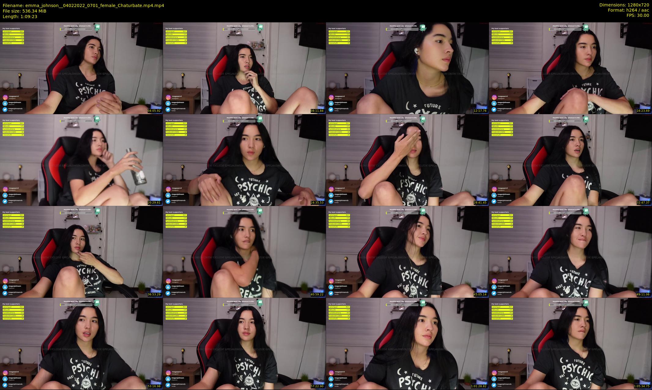 emma_johnson_ — 70 minute Chaturbate female cam show recording, 720p, Feb 4, 2022