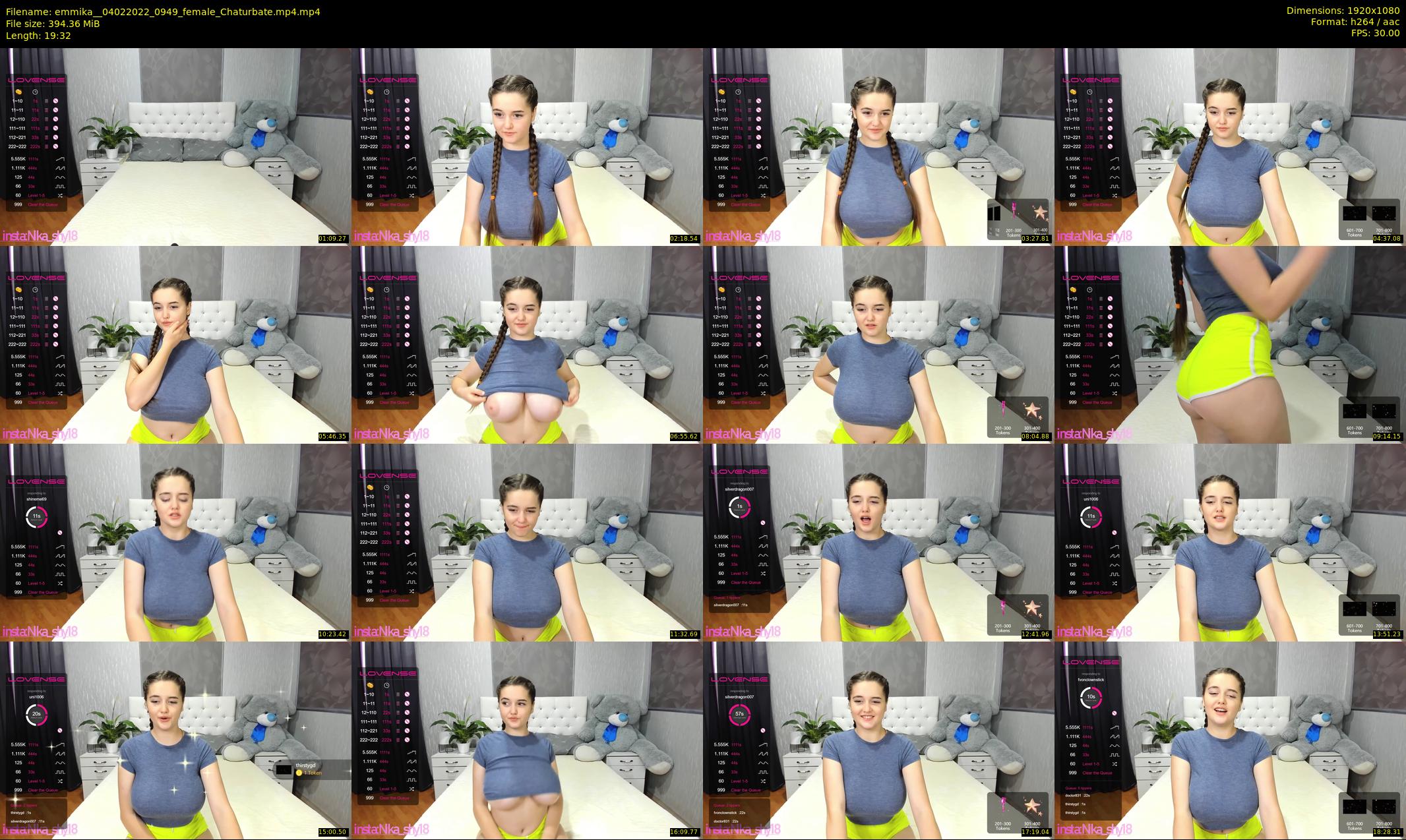 emmika_ — 20 minute Chaturbate female cam show recording, 1080p, Feb 4, 2022