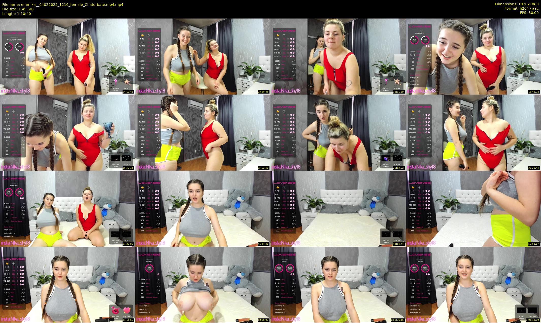 emmika_ — 71 minute Chaturbate female cam show recording, 1080p, Feb 4, 2022