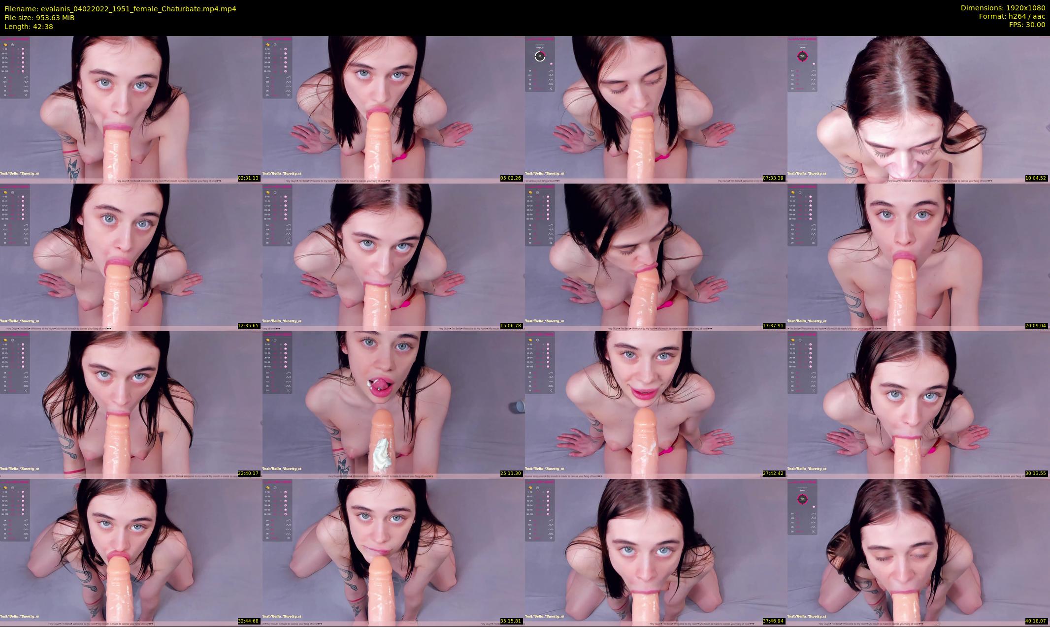 evalanis — 43 minute Chaturbate couple cam show recording, 1080p, Feb 4, 2022