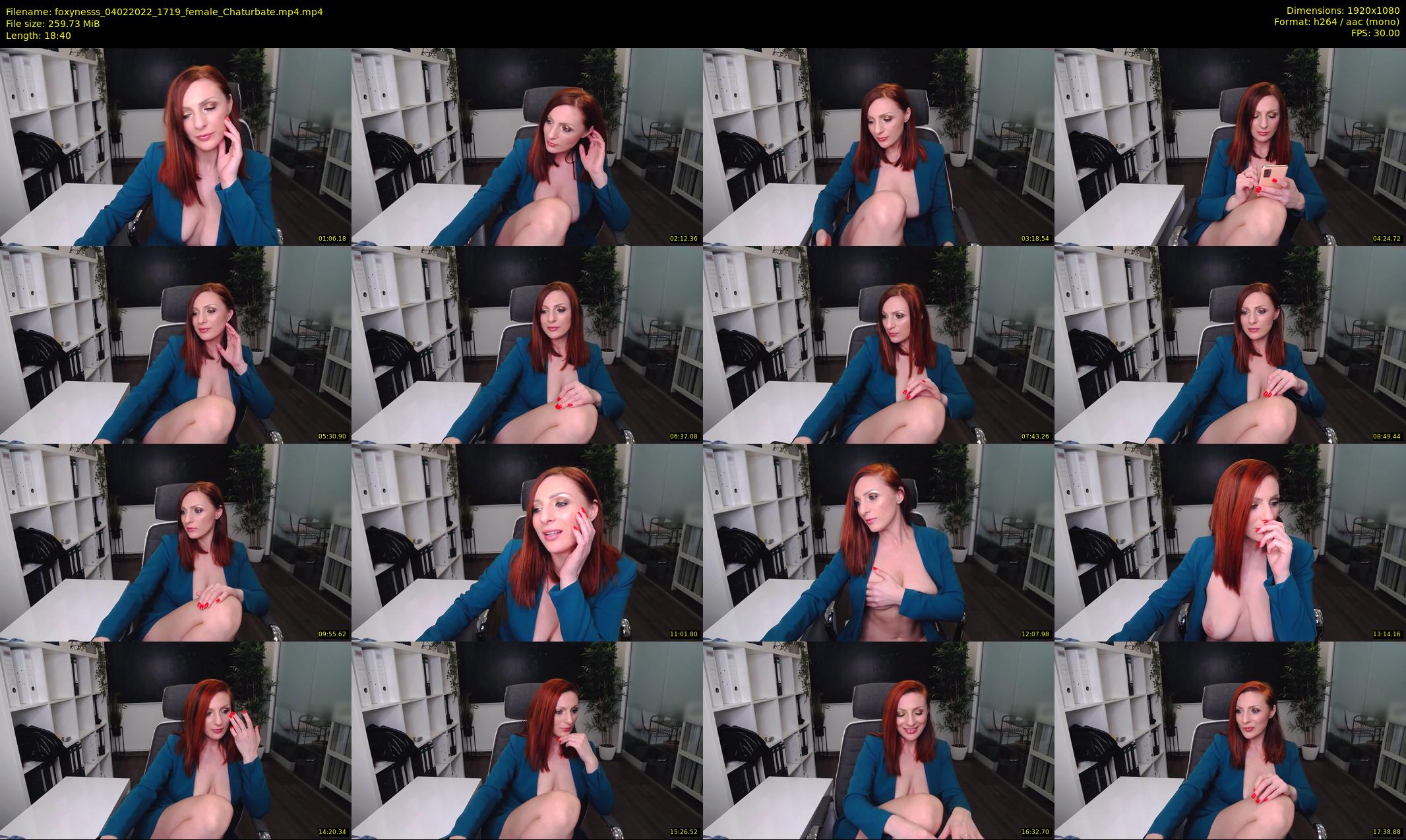 foxynesss — 19 minute Chaturbate female cam show recording, 1080p, Feb 4, 2022