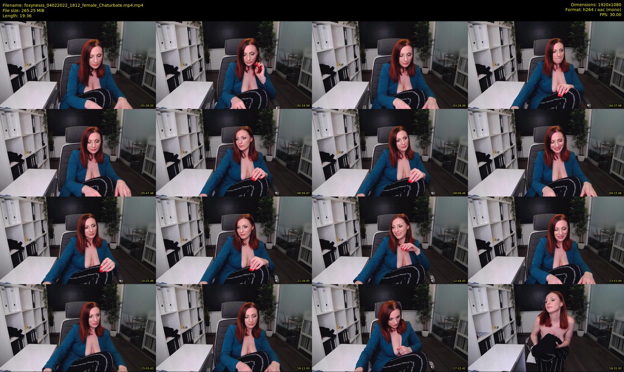 foxynesss — 20 minute Chaturbate female cam show recording, 1080p, Feb 4, 2022