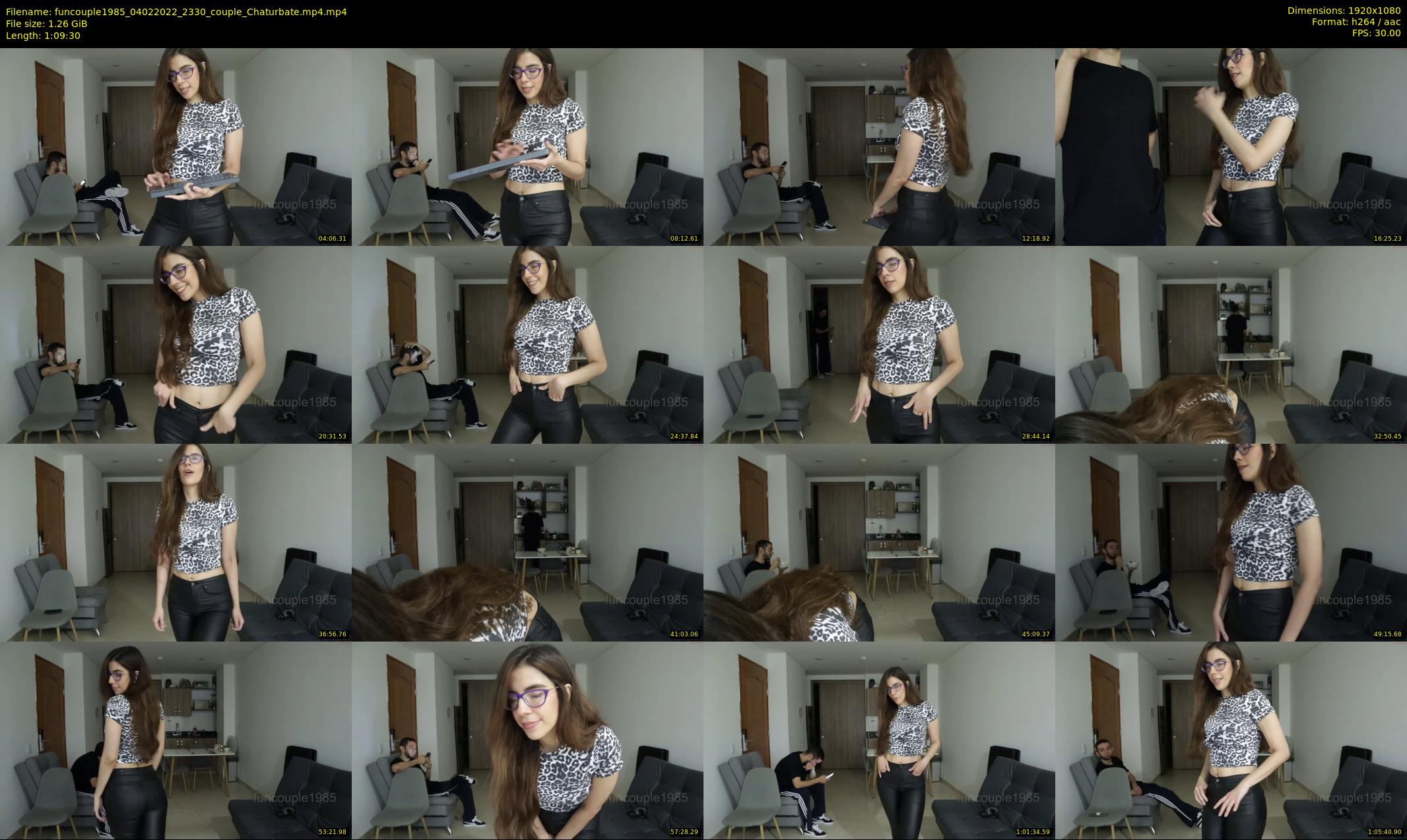 funcouple1985 — 70 minute Chaturbate couple cam show recording, 1080p, Feb 4, 2022