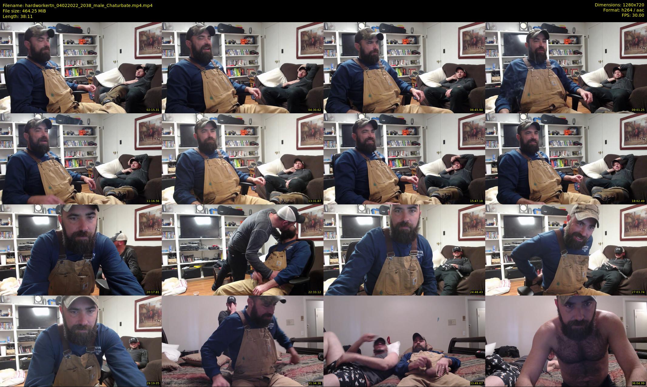 hardworkertn — 39 minute Chaturbate male cam show recording, 720p, Feb 4, 2022