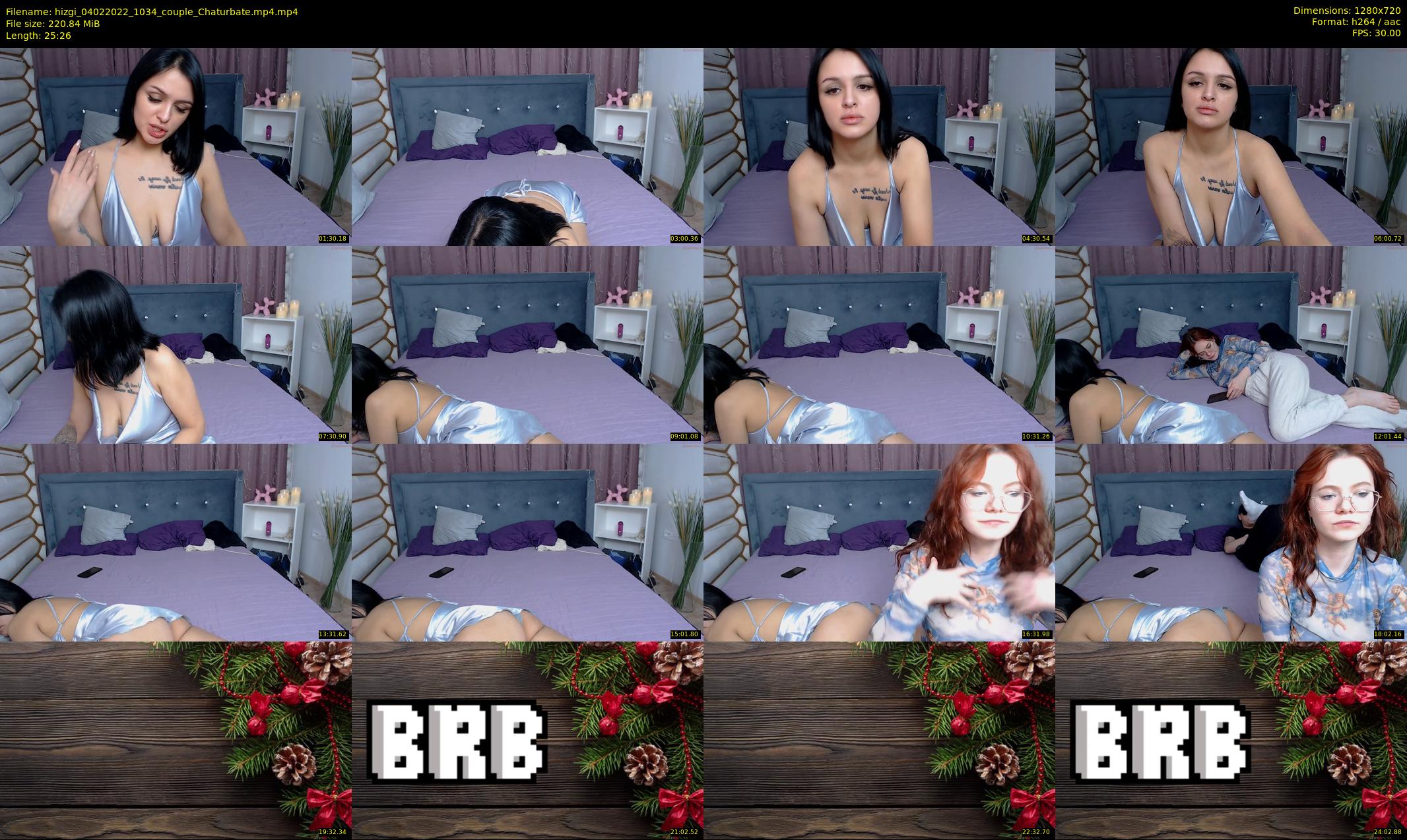 hizgi — 26 minute Chaturbate couple cam show recording, 720p, Feb 4, 2022