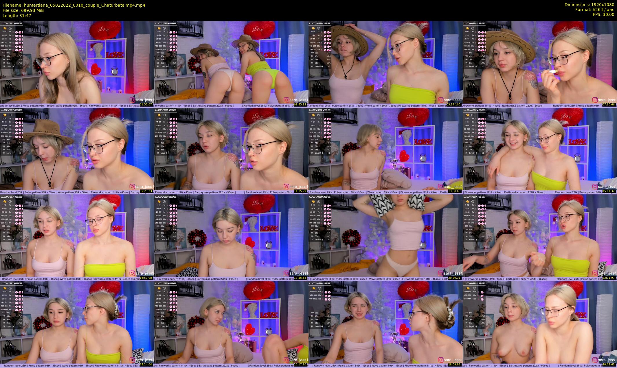 huntertiana — 32 minute Chaturbate female cam show recording, 1080p, Feb 5, 2022