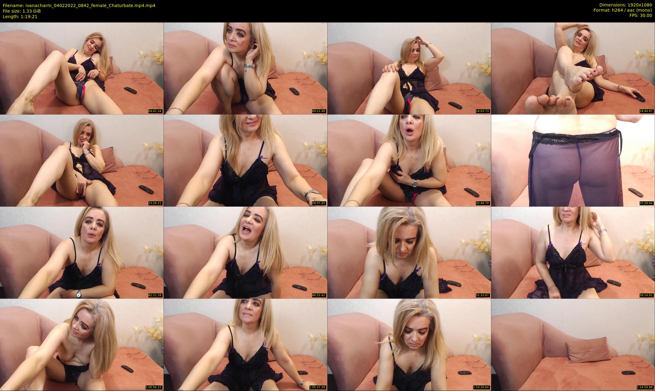 ivanacharm — 80 minute Chaturbate female cam show recording, 1080p, Feb 4, 2022
