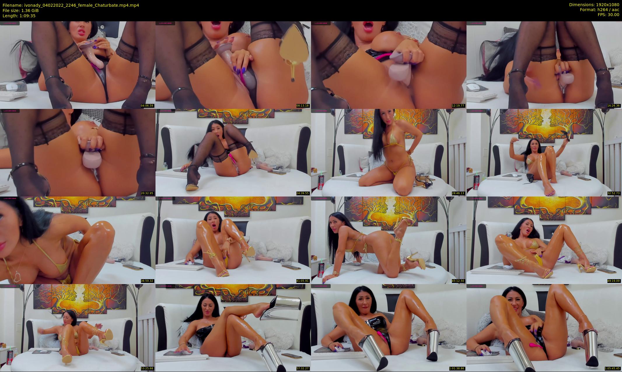 ivonady — 70 minute Chaturbate female cam show recording, 1080p, Feb 4, 2022