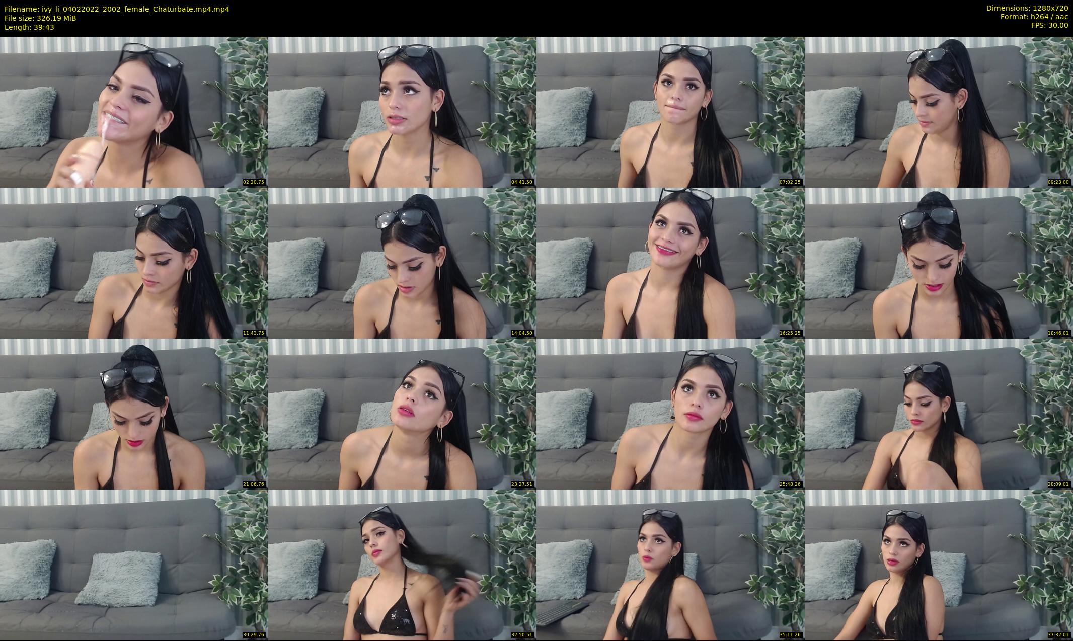 ivy_li — 40 minute Chaturbate female cam show recording, 720p, Feb 4, 2022