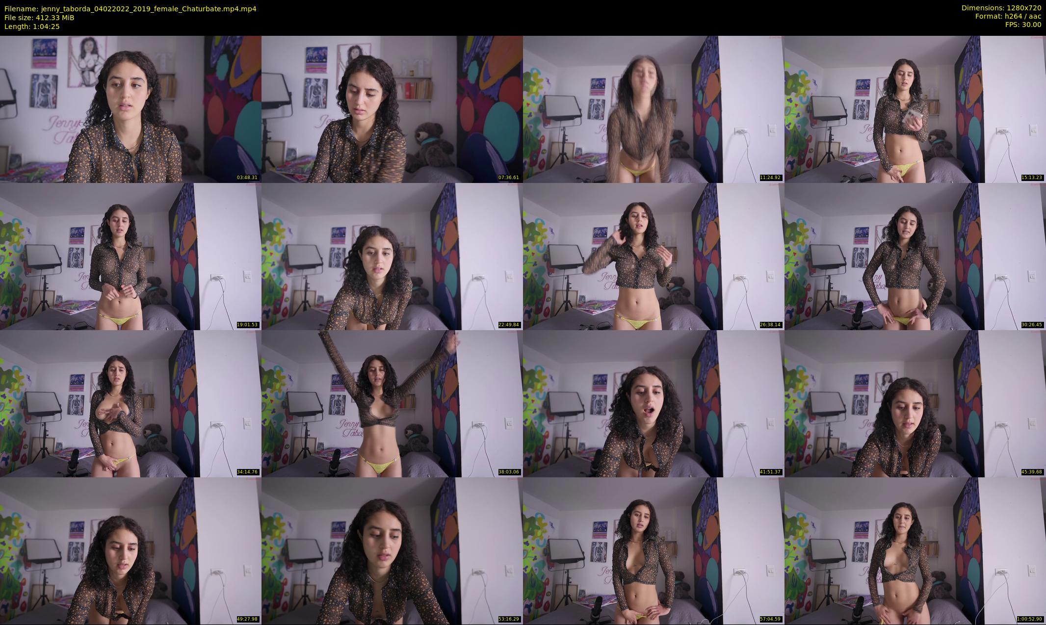 jenny_taborda — 65 minute Chaturbate female cam show recording, 720p, Feb 4, 2022