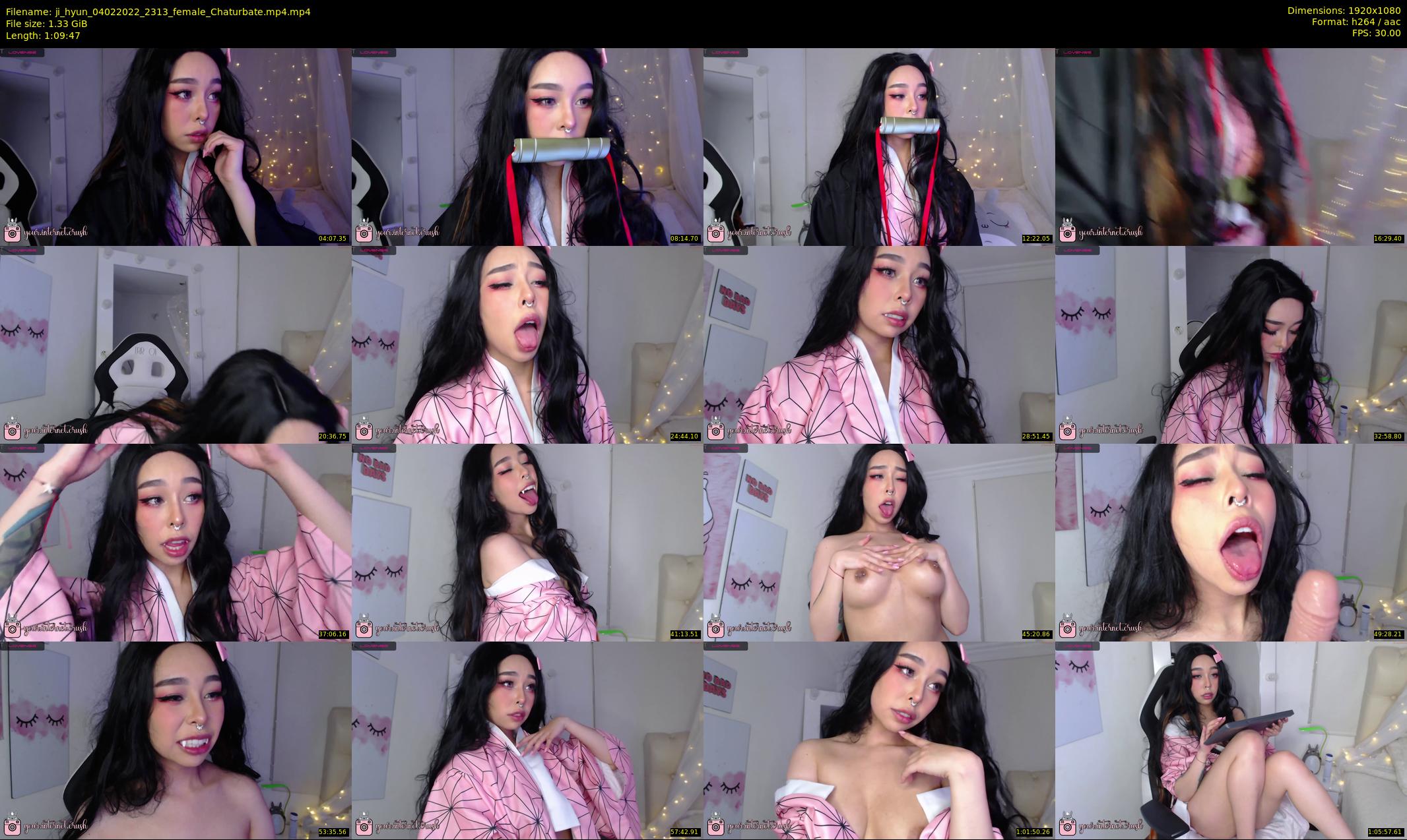 ji_hyun — 70 minute Chaturbate female cam show recording, 1080p, Feb 4, 2022
