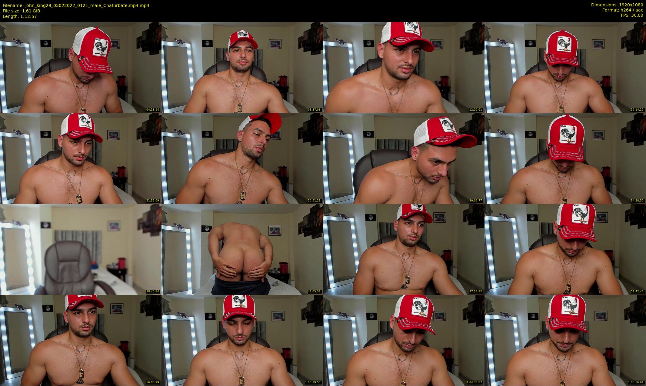 john_king29 — 73 minute Chaturbate male cam show recording, 1080p, Feb 5, 2022