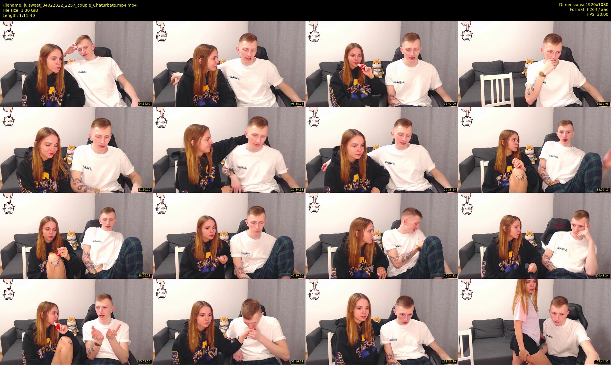 julsweet — 72 minute Chaturbate male cam show recording, 1080p, Feb 4, 2022