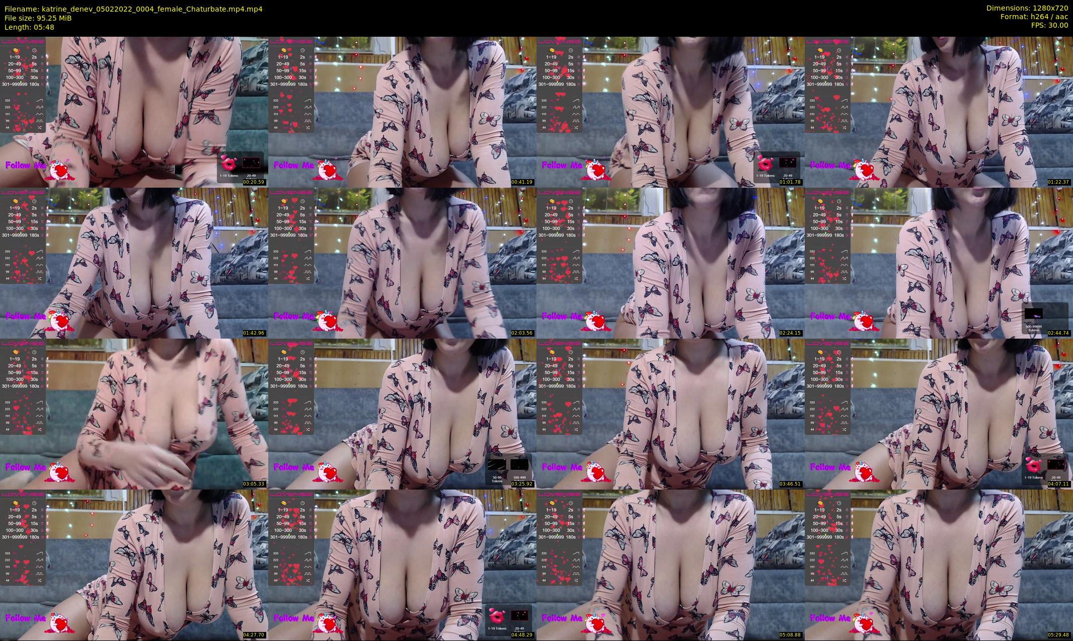 katrine_denev — 6 minute Chaturbate female cam show recording, 720p, Feb 5, 2022