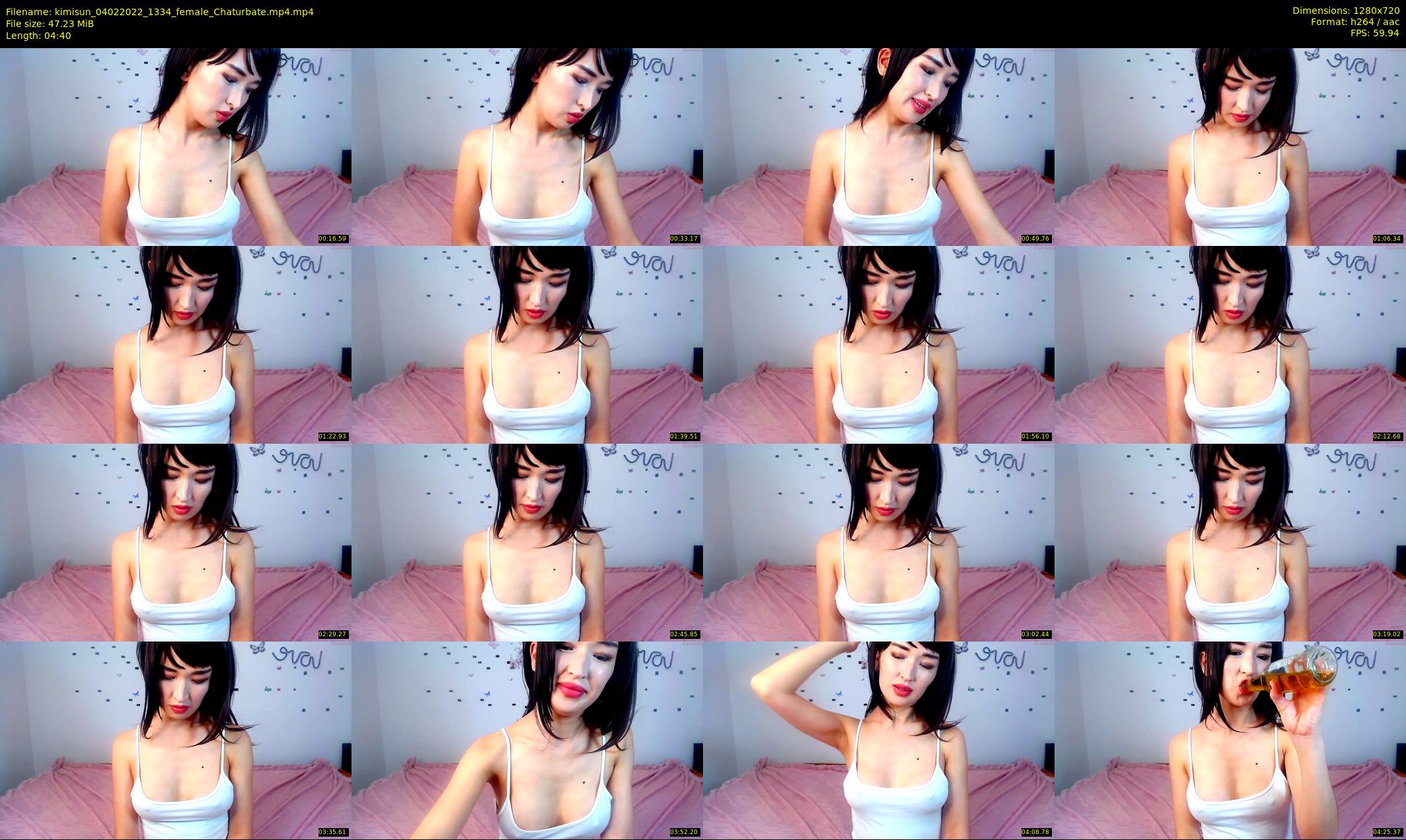 kimisun — 5 minute Chaturbate female cam show recording, 720p, Feb 4, 2022