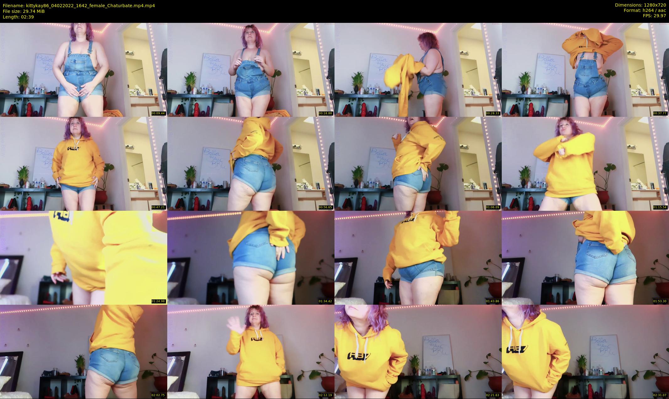 kittykay86 — 3 minute Chaturbate female cam show recording, 720p, Feb 4, 2022
