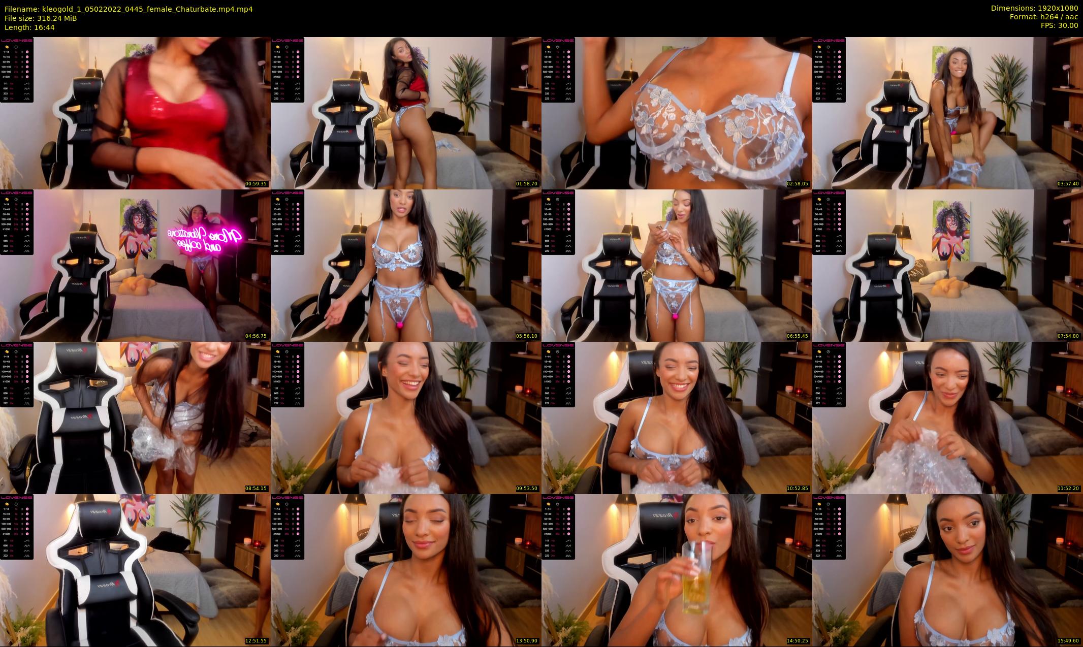 kleogold_1 — 17 minute Chaturbate female cam show recording, 1080p, Feb 5, 2022