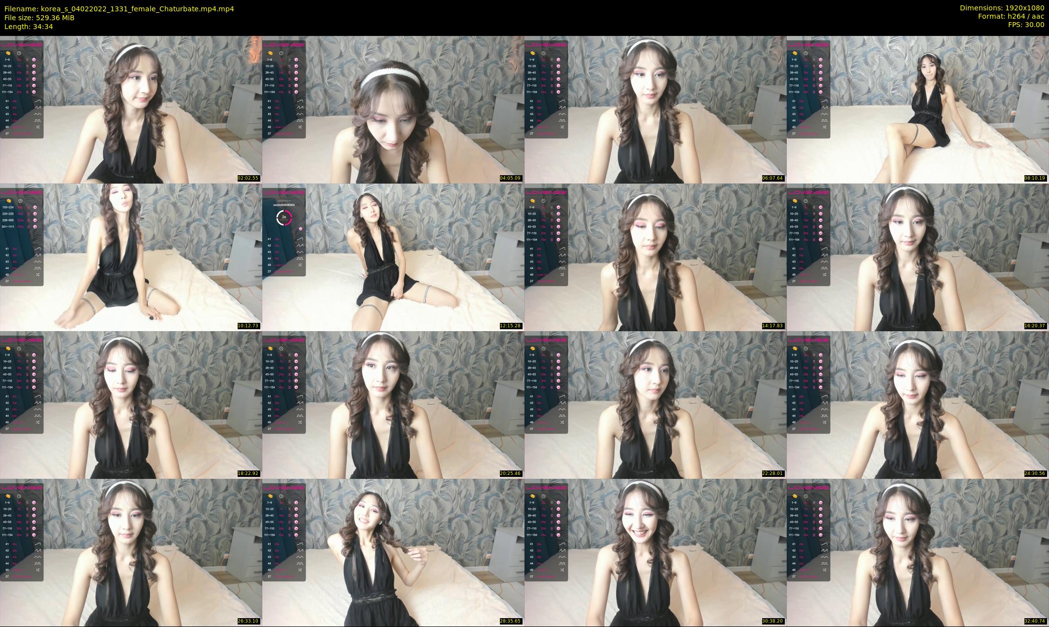 korea_s — 35 minute Chaturbate female cam show recording, 1080p, Feb 4, 2022