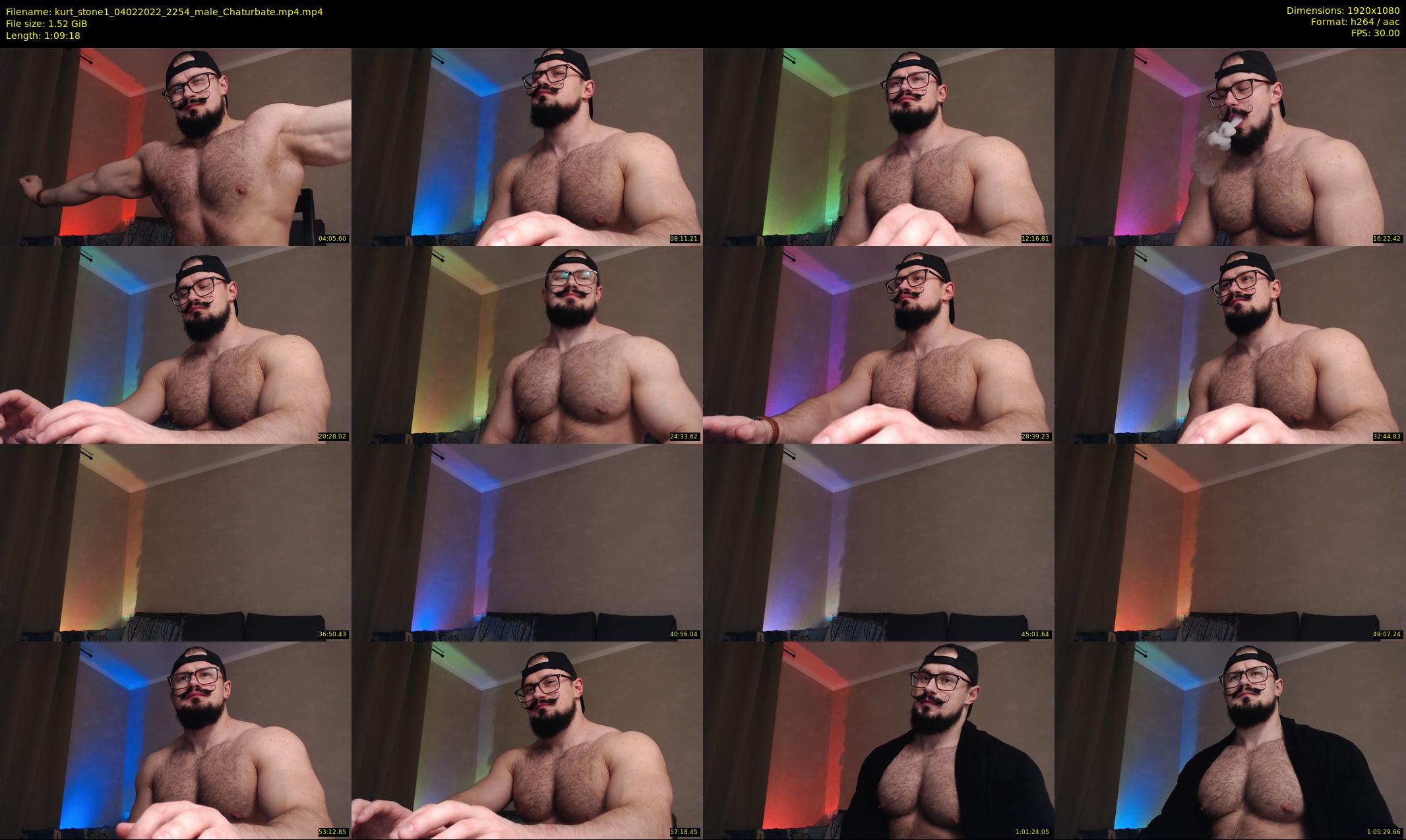kurt_stone1 — 70 minute Chaturbate male cam show recording, 1080p, Feb 4, 2022