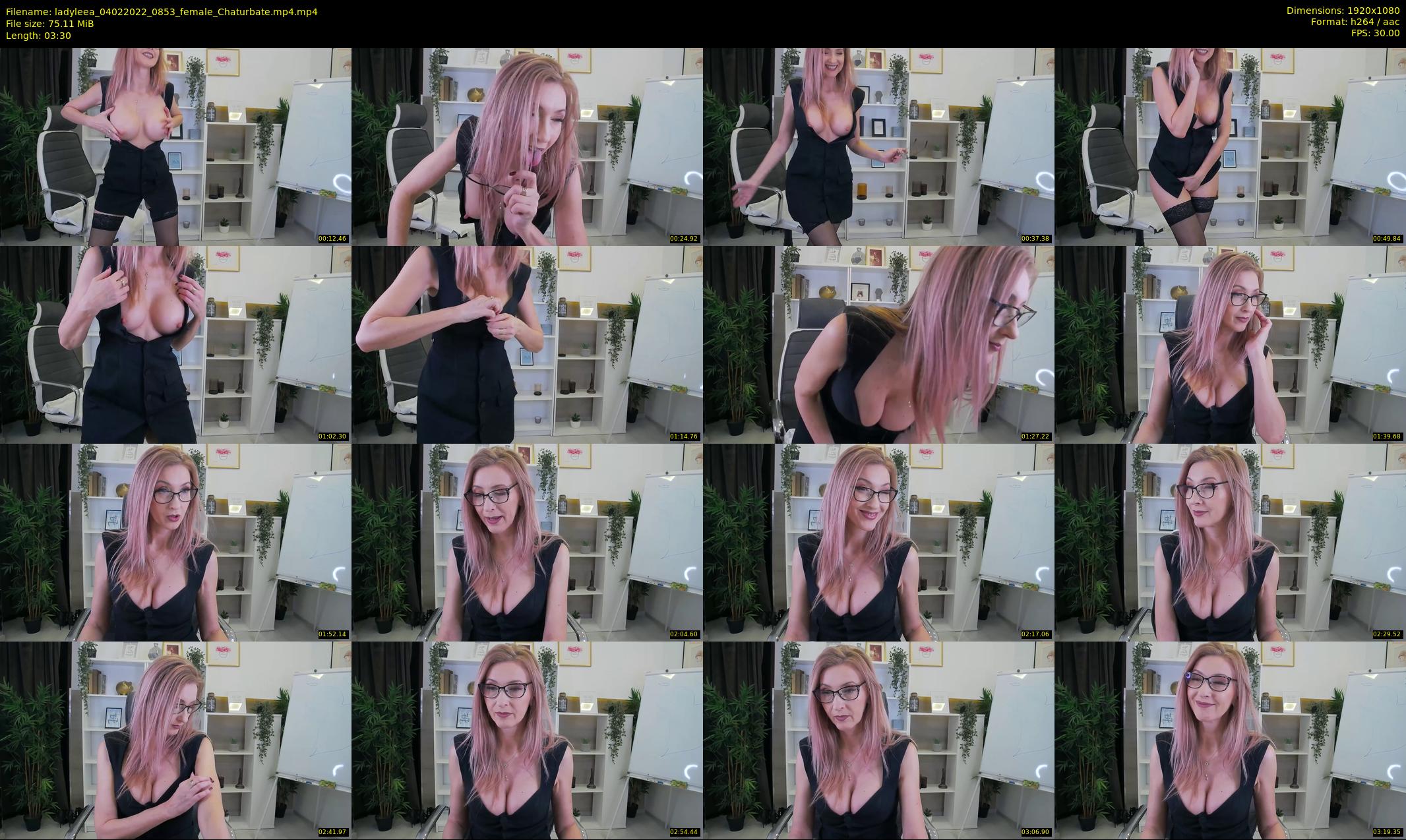 ladyleea — 4 minute Chaturbate female cam show recording, 1080p, Feb 4, 2022