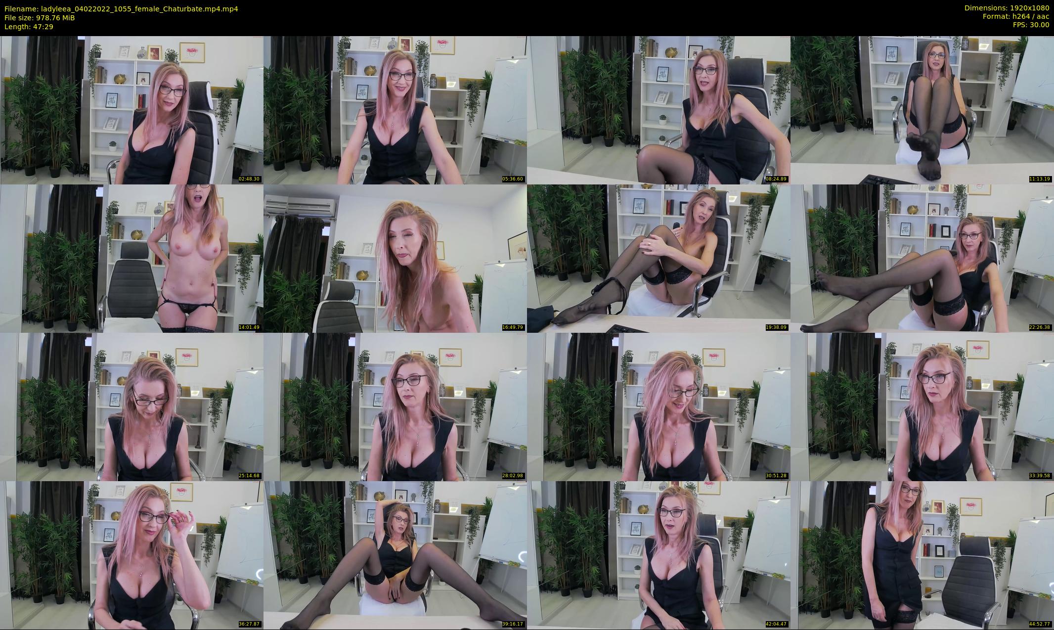 ladyleea — 48 minute Chaturbate female cam show recording, 1080p, Feb 4, 2022