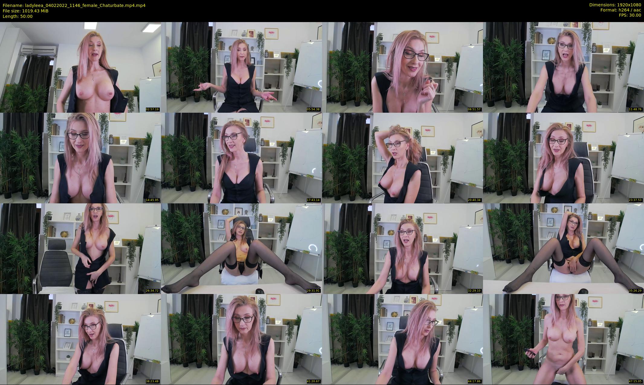 ladyleea — 50 minute Chaturbate female cam show recording, 1080p, Feb 4, 2022