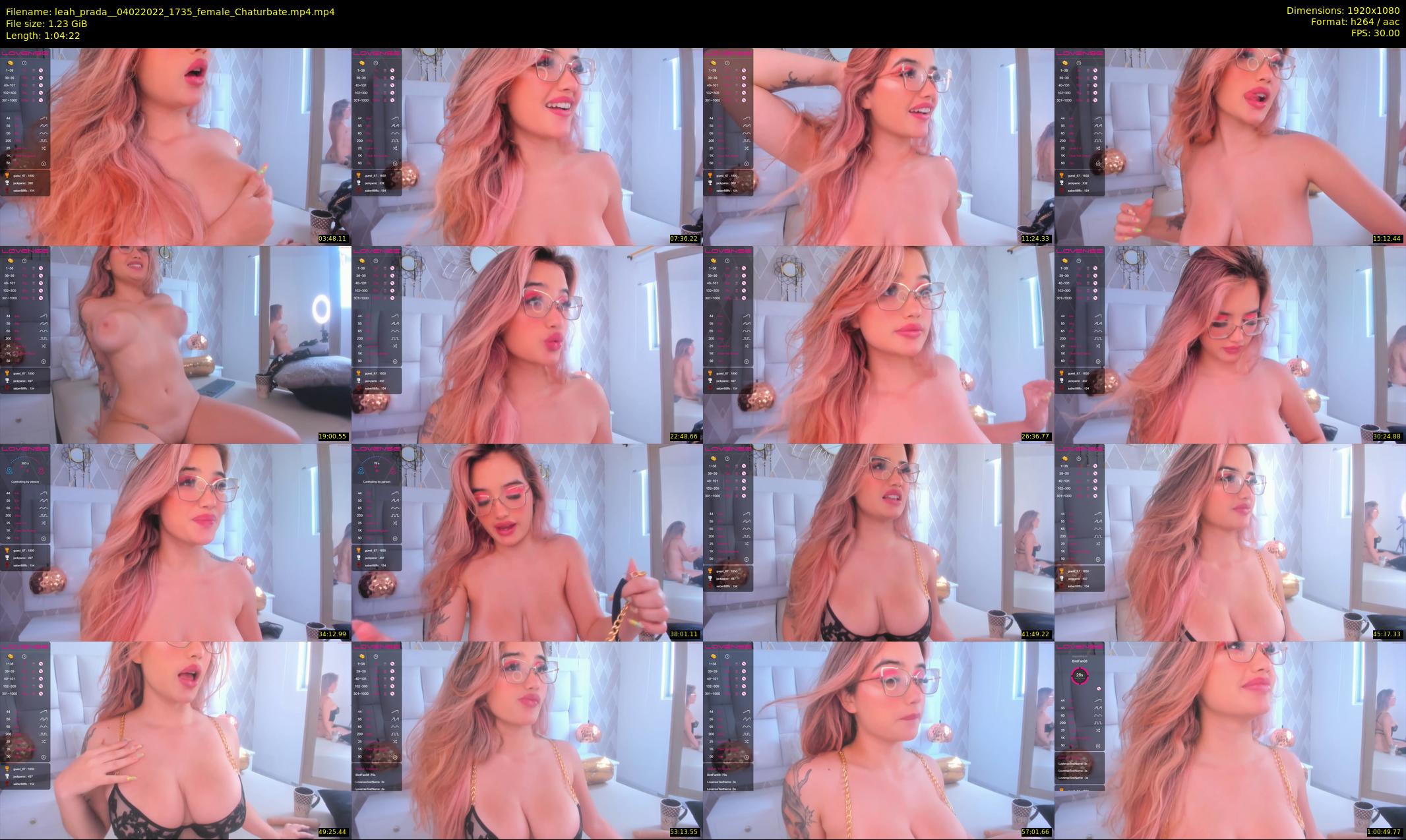 leah_prada_ — 65 minute Chaturbate female cam show recording, 1080p, Feb 4, 2022