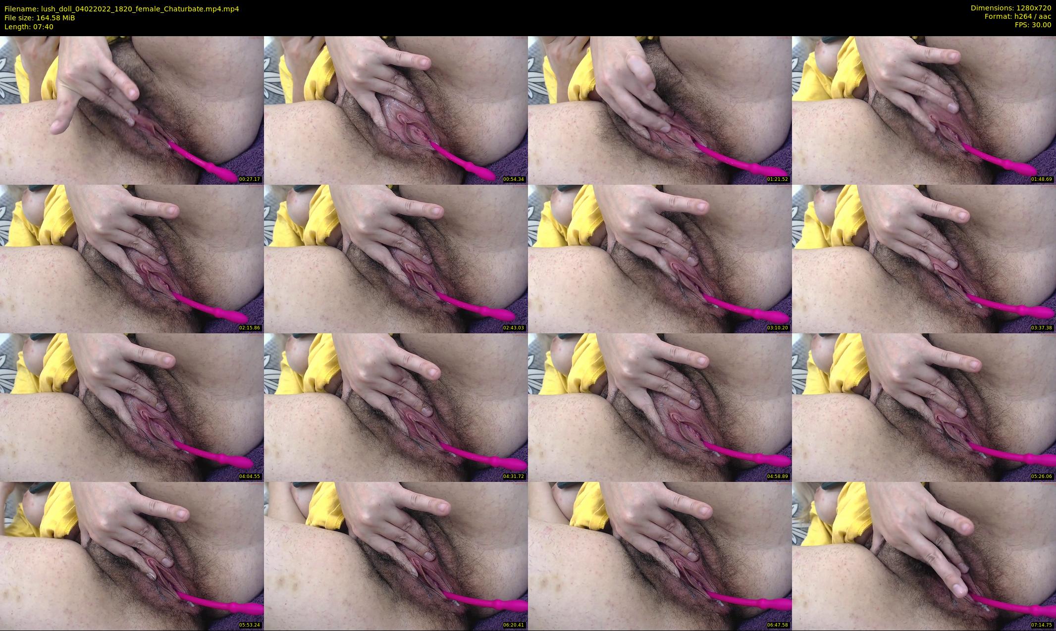 lush_doll — 8 minute Chaturbate female cam show recording, 720p, Feb 4, 2022