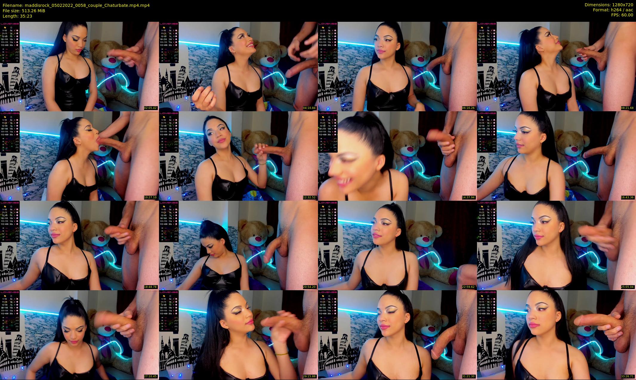 maddisrock — 36 minute Chaturbate couple cam show recording, 720p, Feb 5, 2022