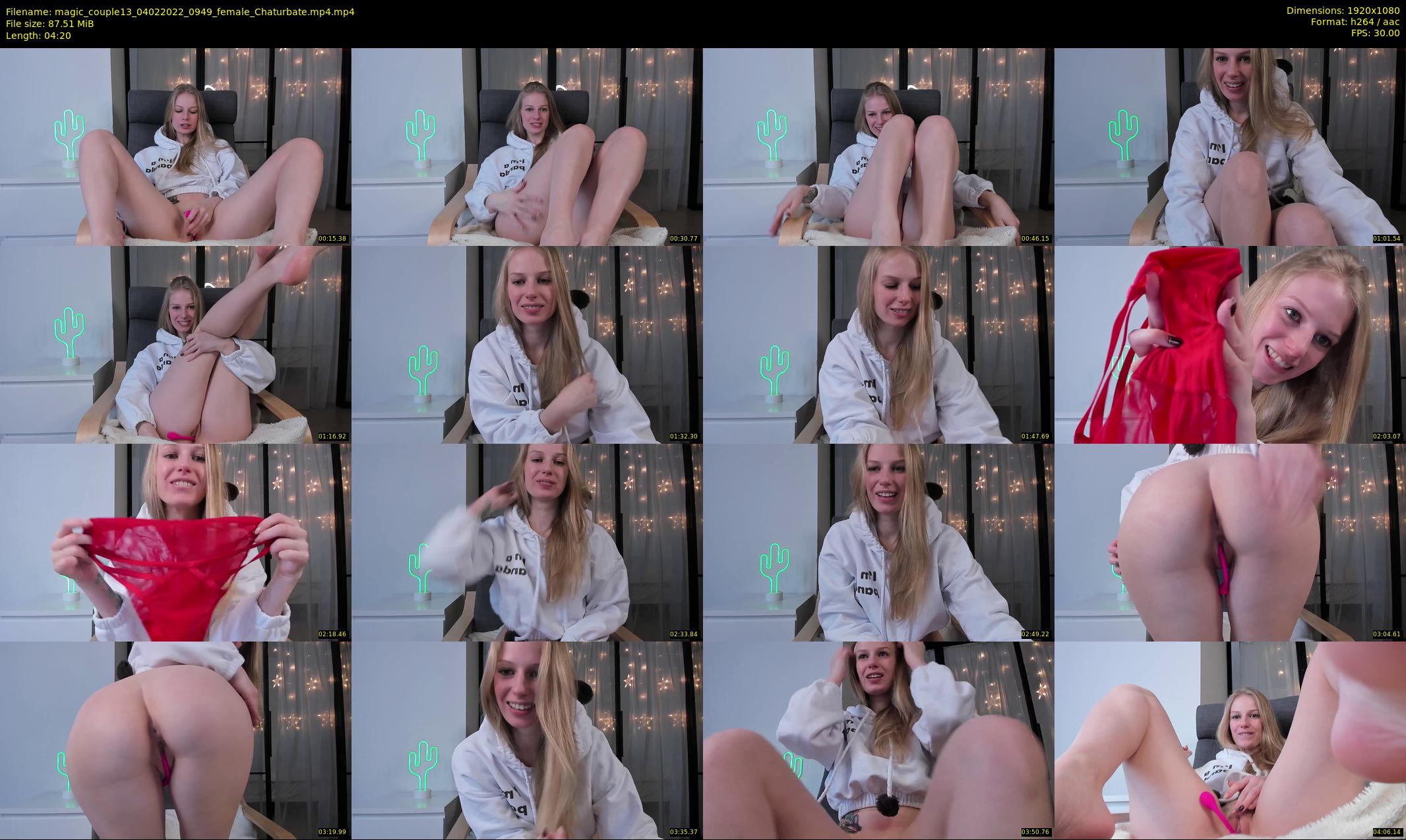 magic_couple13 — 5 minute Chaturbate couple cam show recording, 1080p, Feb 4, 2022