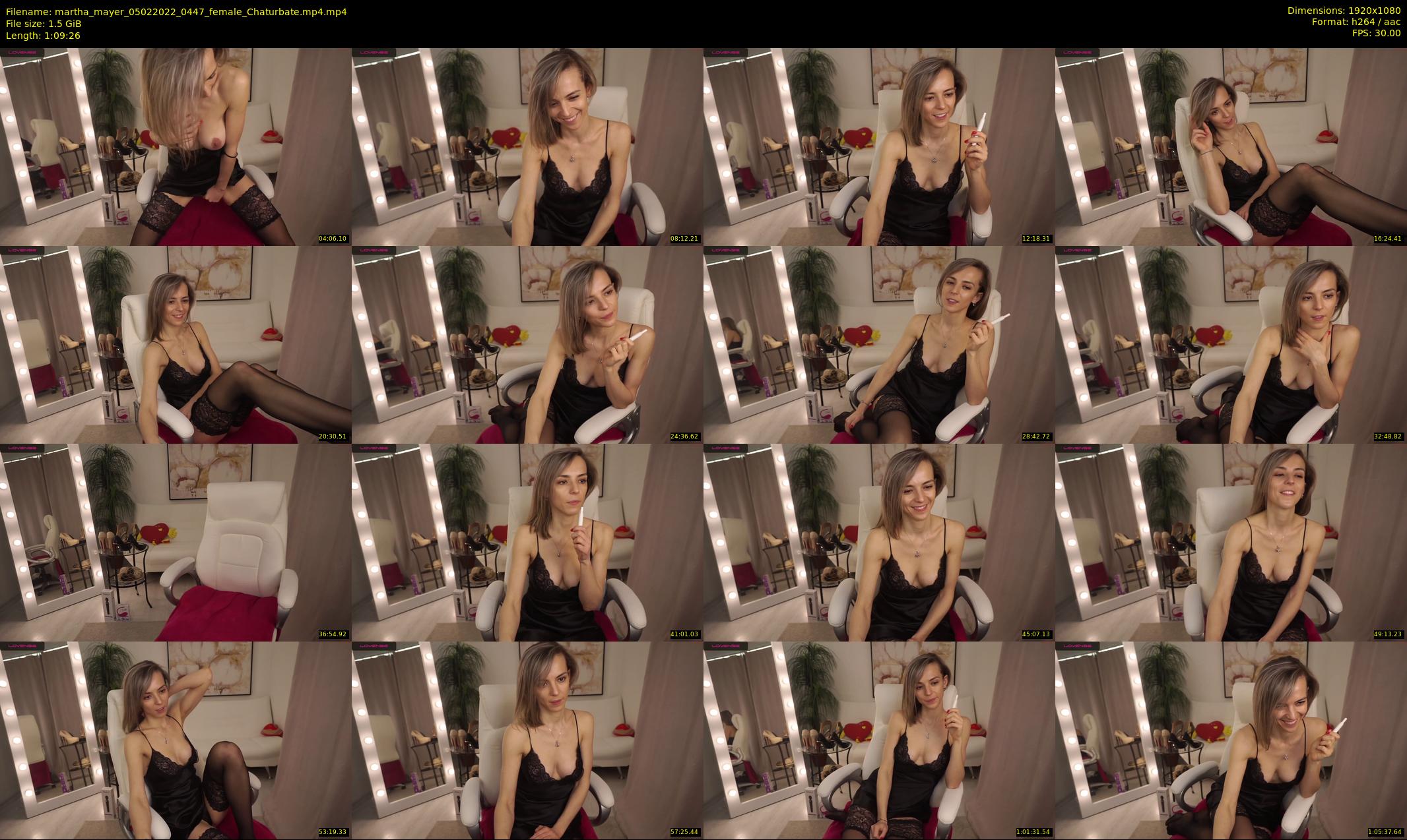 martha_mayer — 70 minute Chaturbate female cam show recording, 1080p, Feb 5, 2022