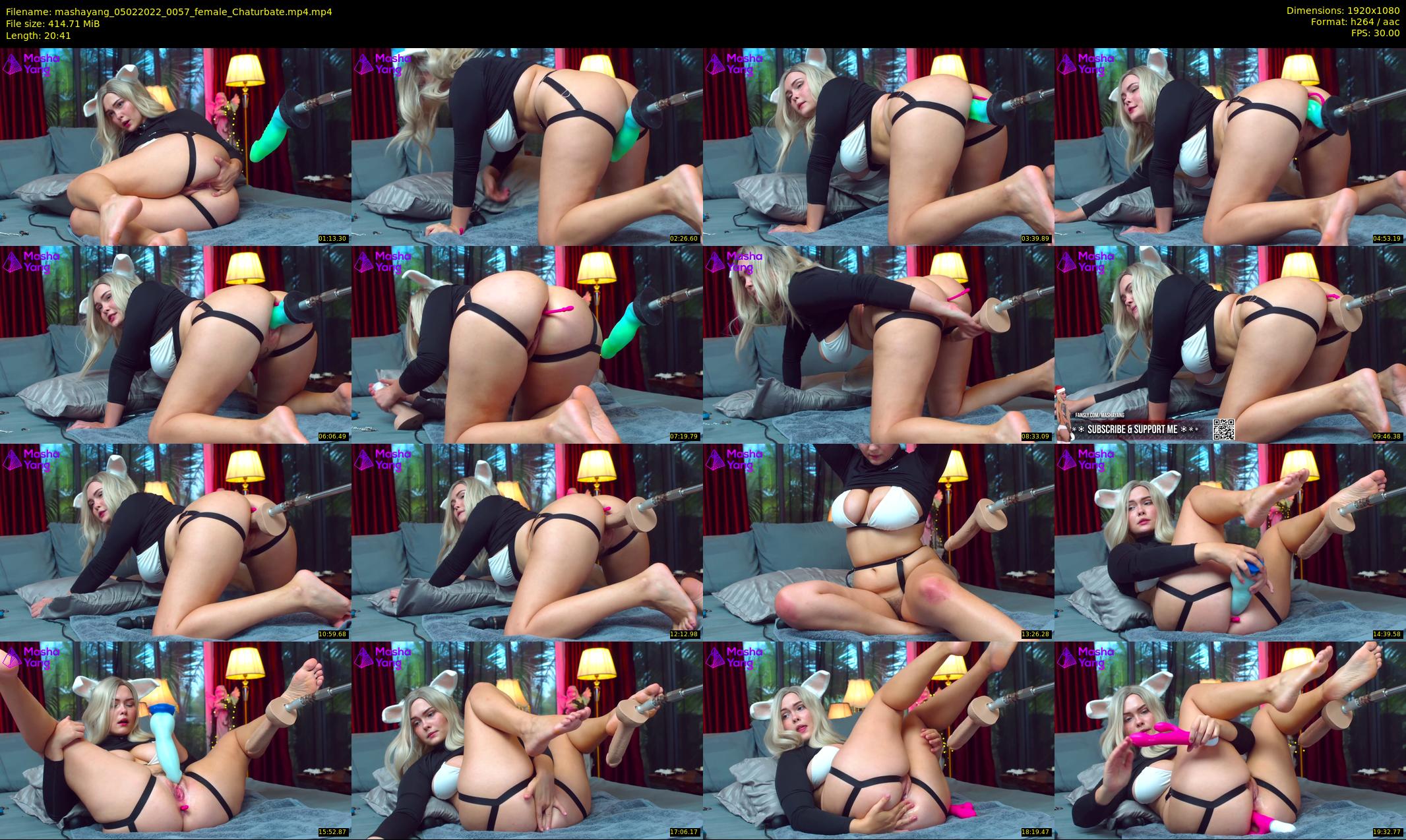 mashayang — 21 minute Chaturbate female cam show recording, 1080p, Feb 5, 2022