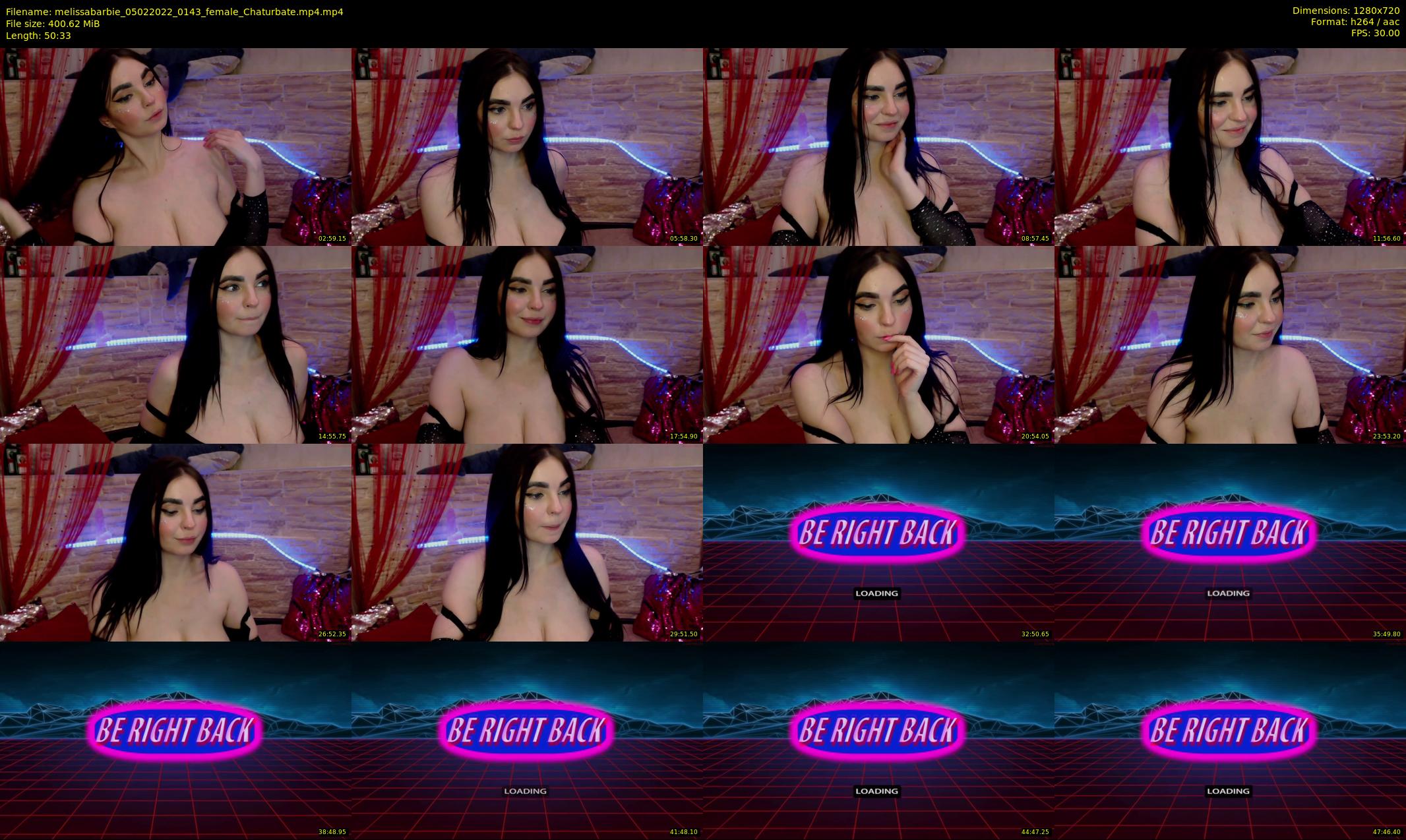 melissabarbie — 51 minute Chaturbate couple cam show recording, 720p, Feb 5, 2022