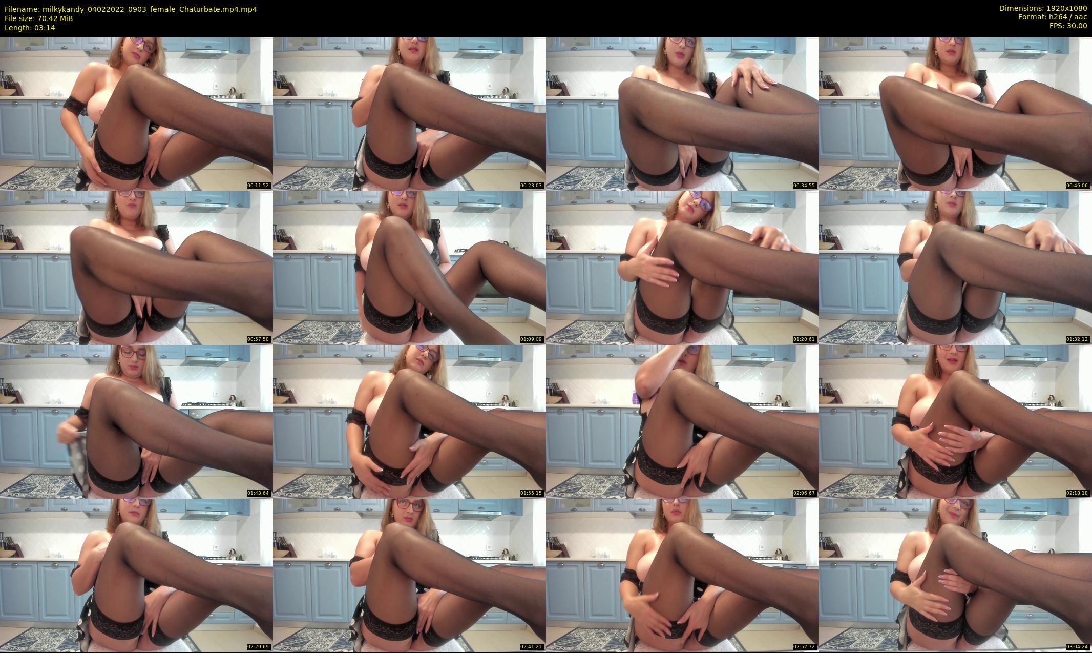 milkykandy — 4 minute Chaturbate female cam show recording, 1080p, Feb 4, 2022