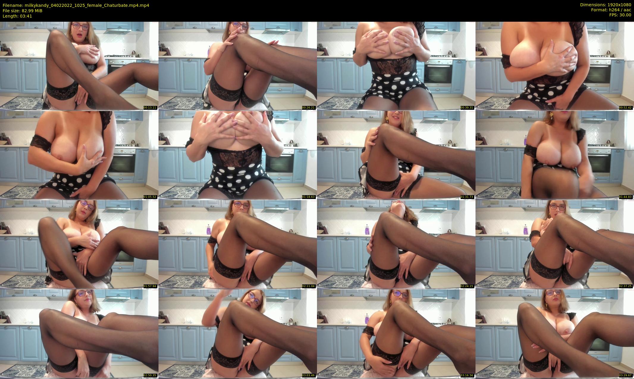 milkykandy — 4 minute Chaturbate female cam show recording, 1080p, Feb 4, 2022