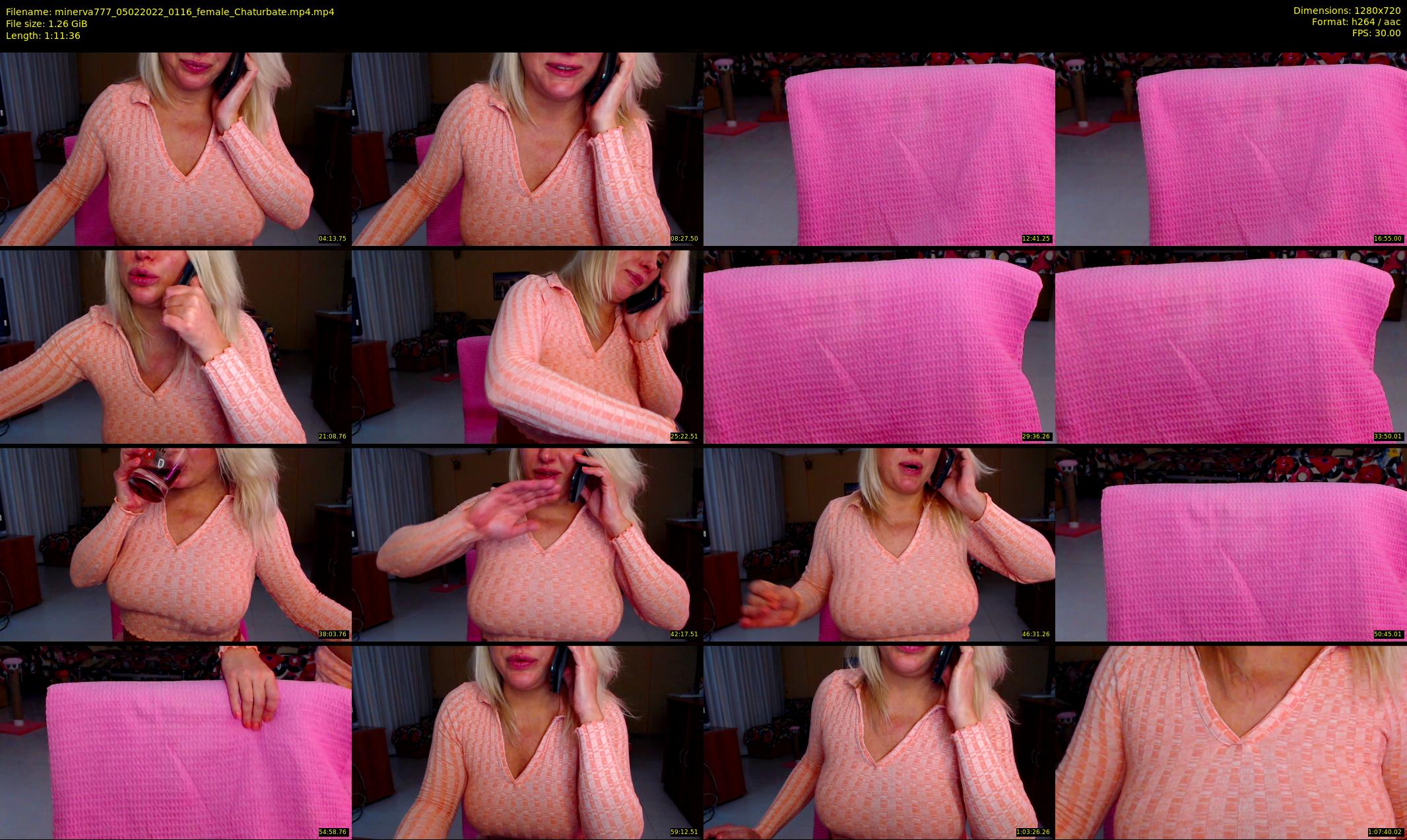 minerva777 — 72 minute Chaturbate female cam show recording, 720p, Feb 5, 2022