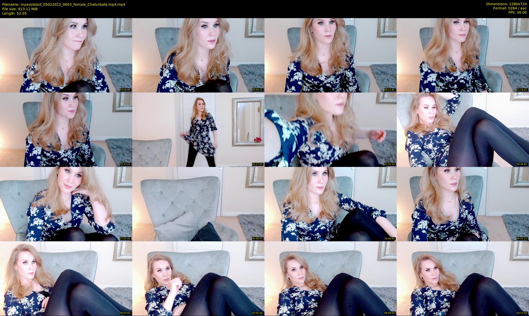 myassistant — 53 minute Chaturbate female cam show recording, 720p, Feb 5, 2022