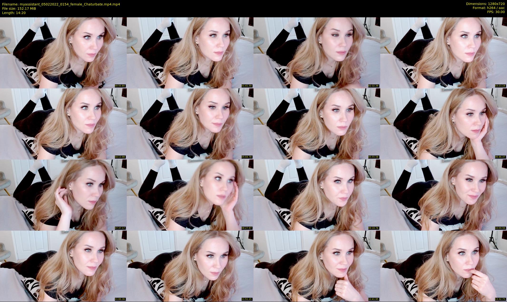 myassistant — 15 minute Chaturbate female cam show recording, 720p, Feb 5, 2022