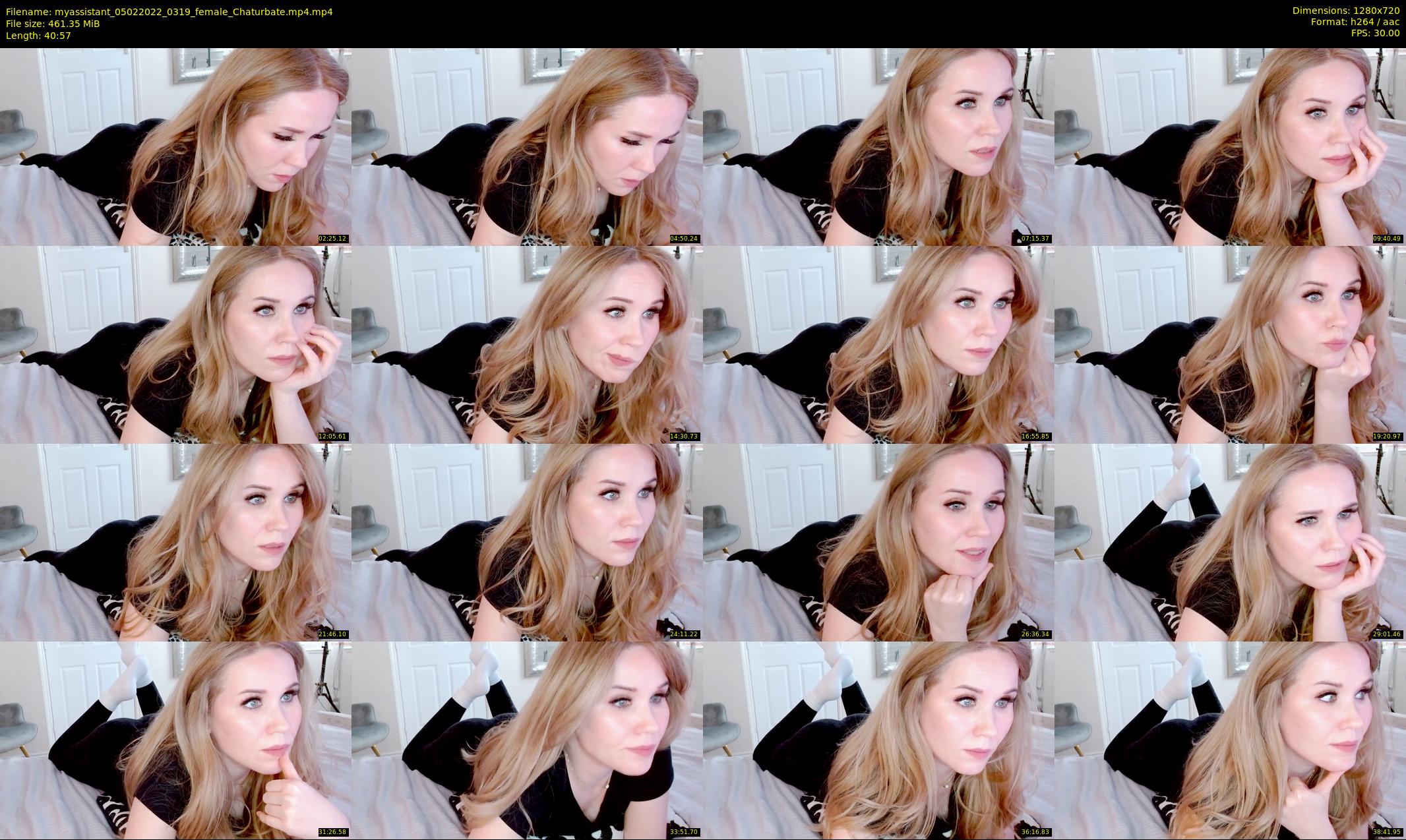 myassistant — 41 minute Chaturbate female cam show recording, 720p, Feb 5, 2022
